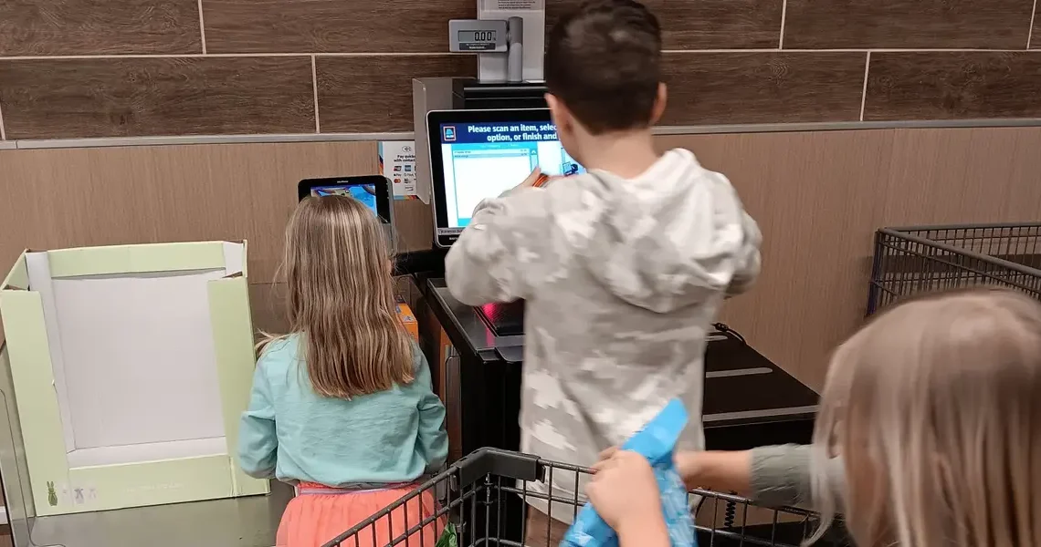 I gave my kids more responsibility at the grocery store. They rose to the challenge.