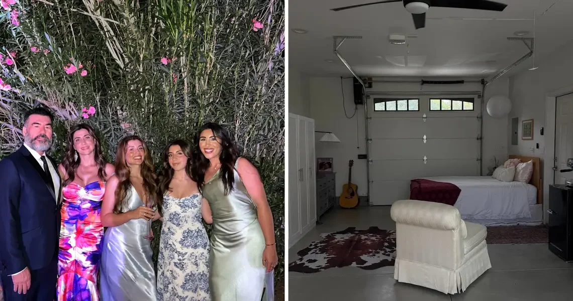 A woman turned her parents’ garage into her apartment to make room for her grandparents in the main house
