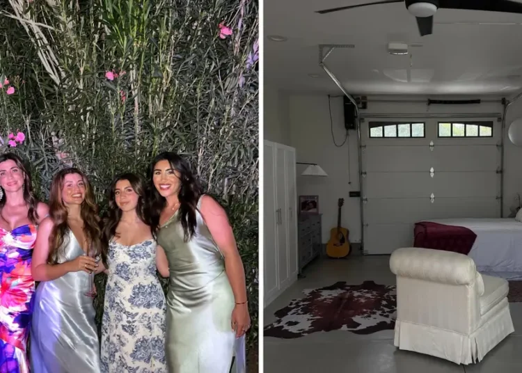 A woman turned her parents’ garage into her apartment to make room for her grandparents in the main house