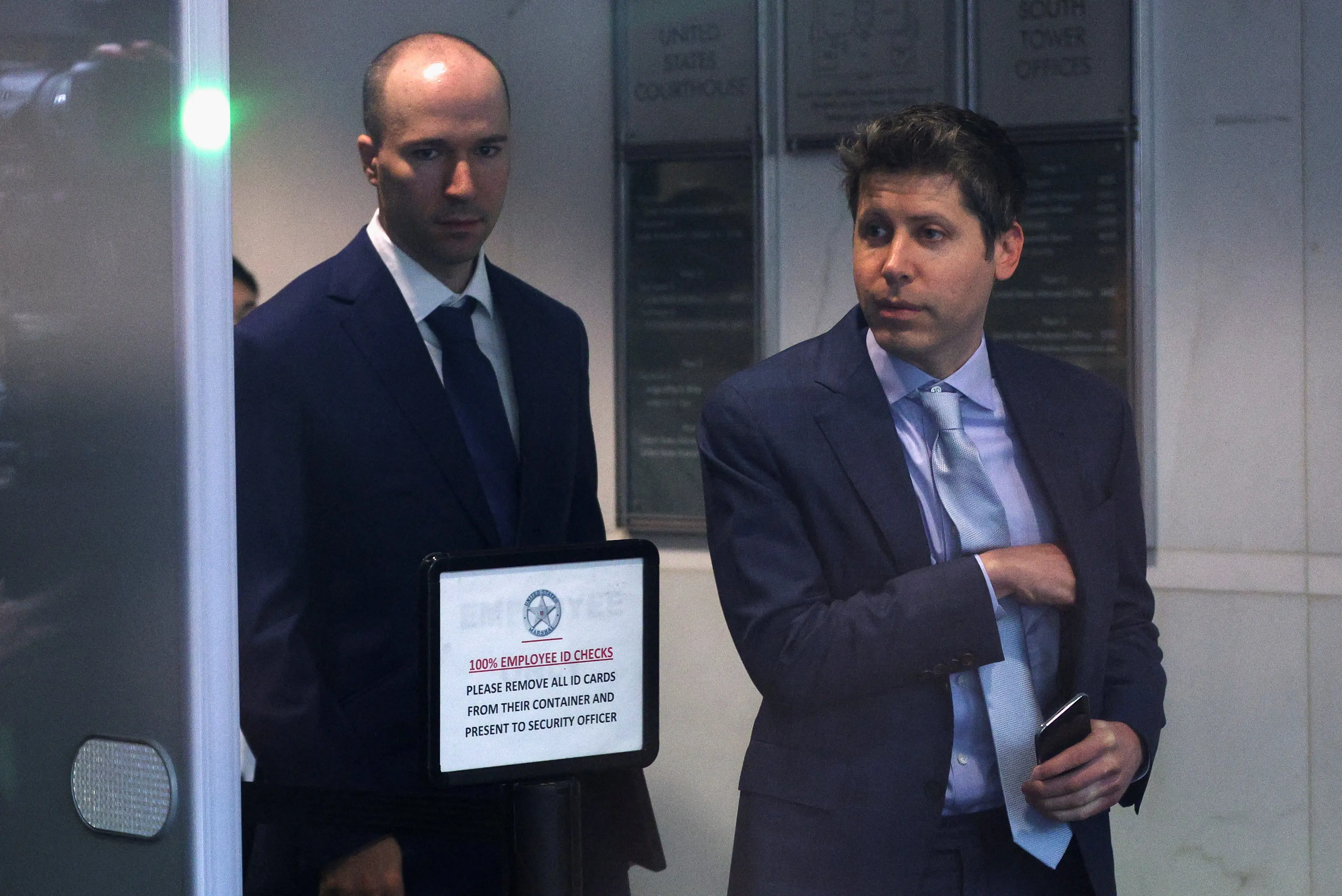 Sam Altman and Greg Brockman in court