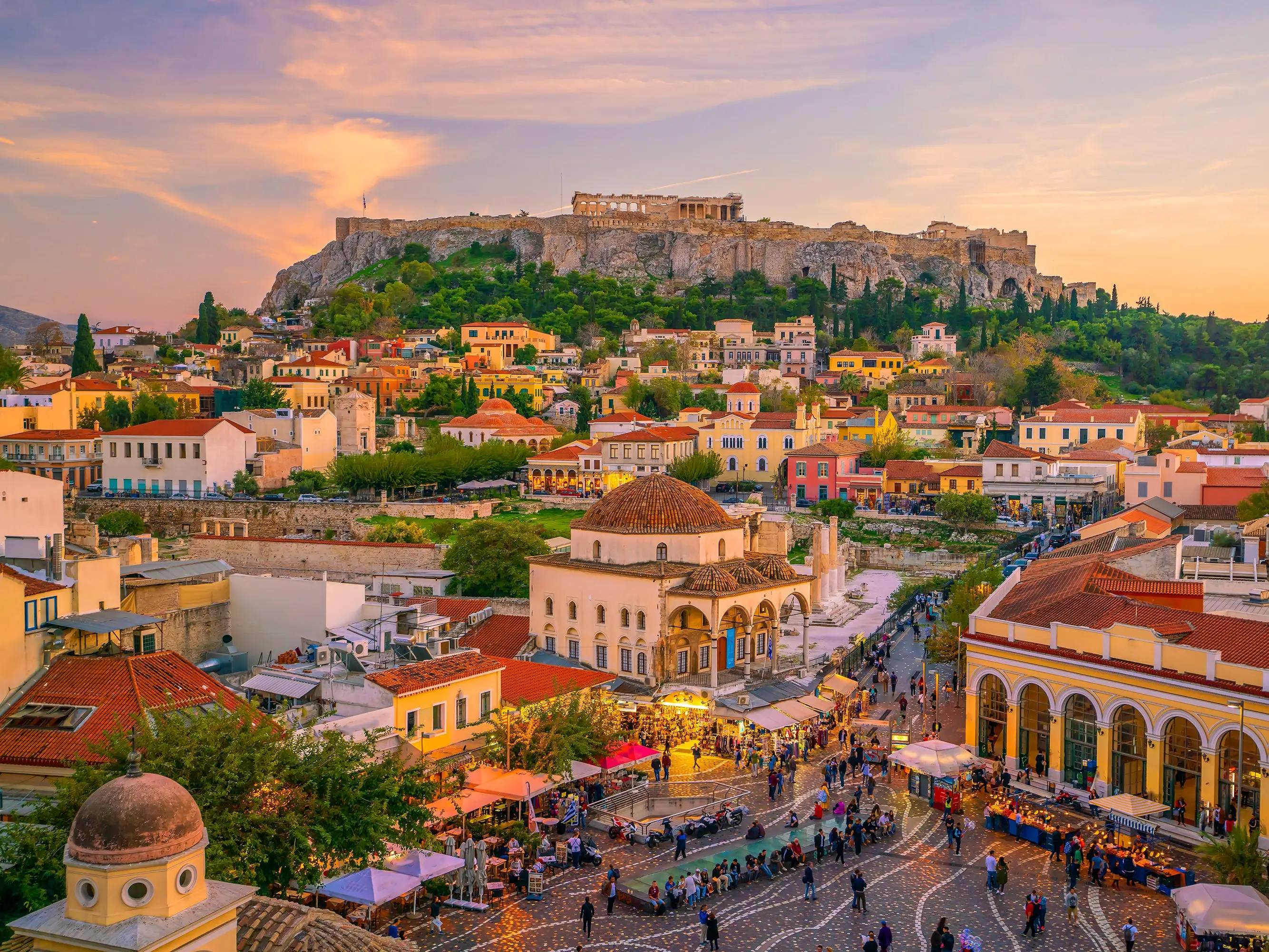 Homes in Athens, Greece
