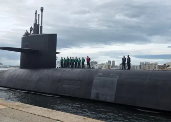 A rare Navy photo revealed the location of a nuclear-missile submarine amid Iran tensions