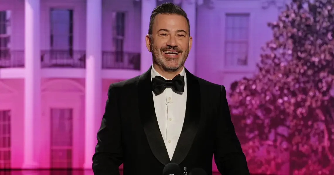Jimmy Kimmel poked fun at his Trump beef during Disney’s ad presentation