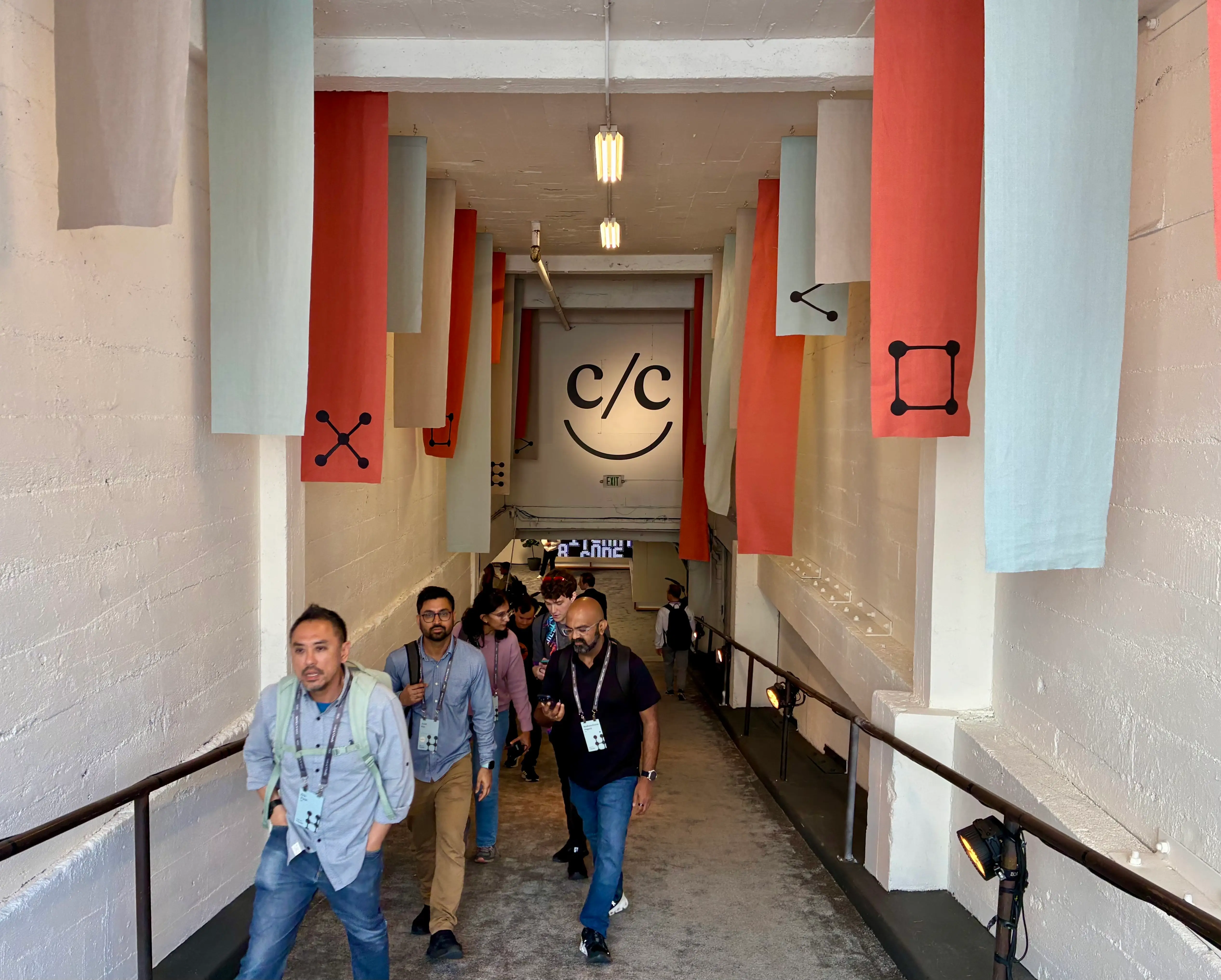 Attendees at Anthropic's developer conference in San Francisco
