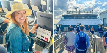 I took a round-trip ferry to Martha’s Vineyard for $79. The ocean views and full-service bar weren’t even the best parts.