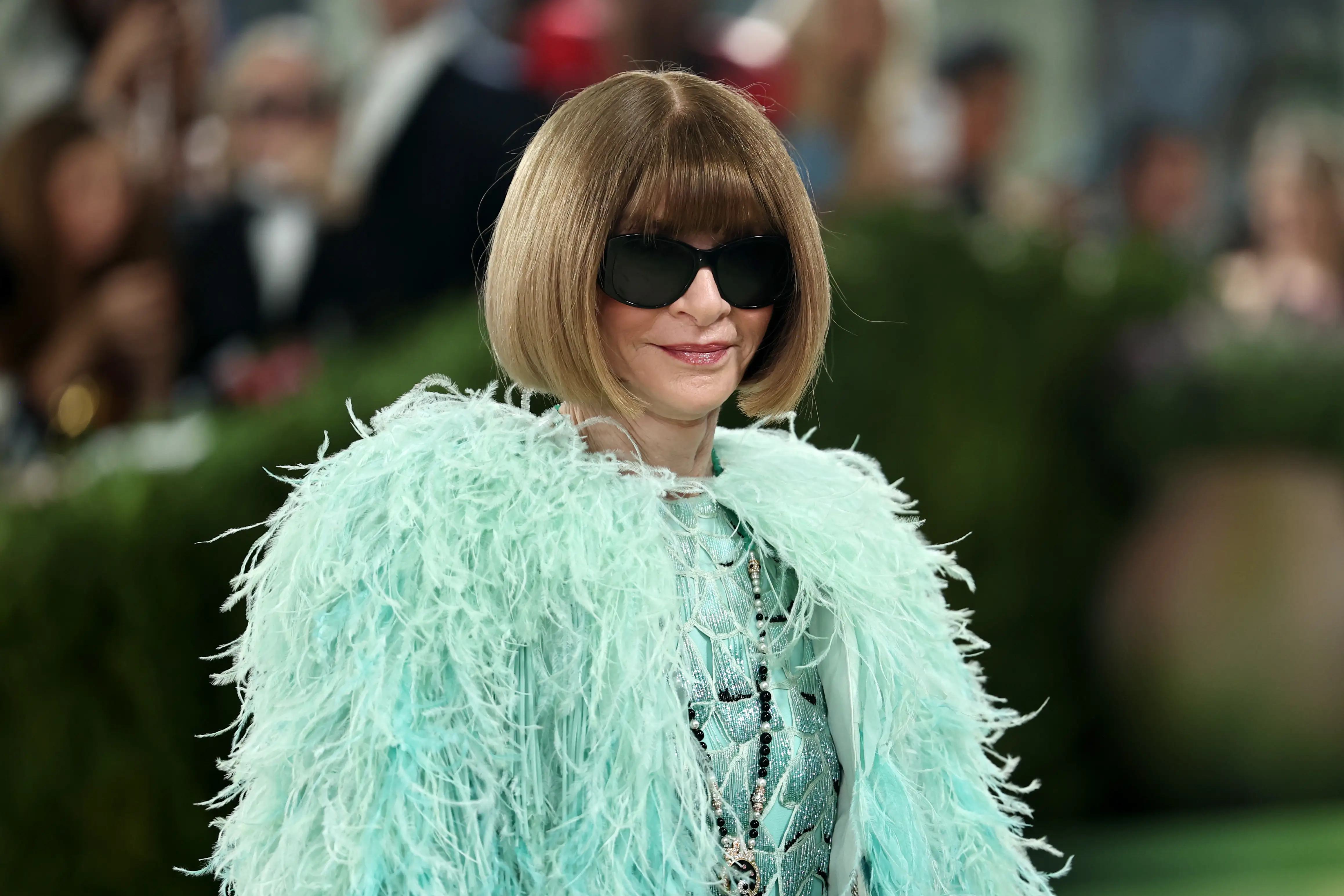 Conde Nast's Anna Wintour at the 2026 Met Gala in New York City