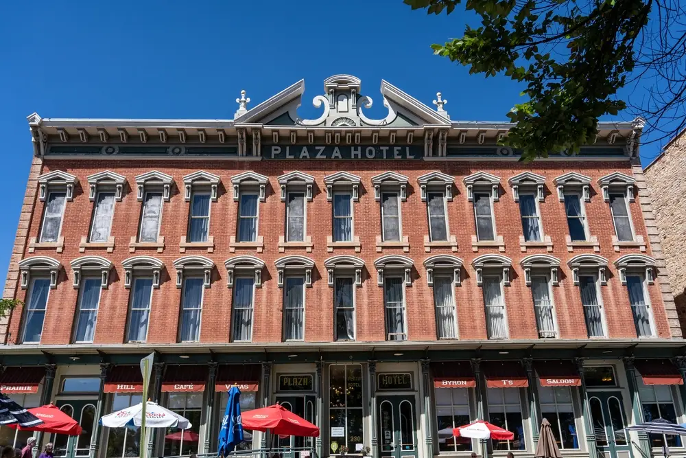The Plaza Hotel in New Mexico.