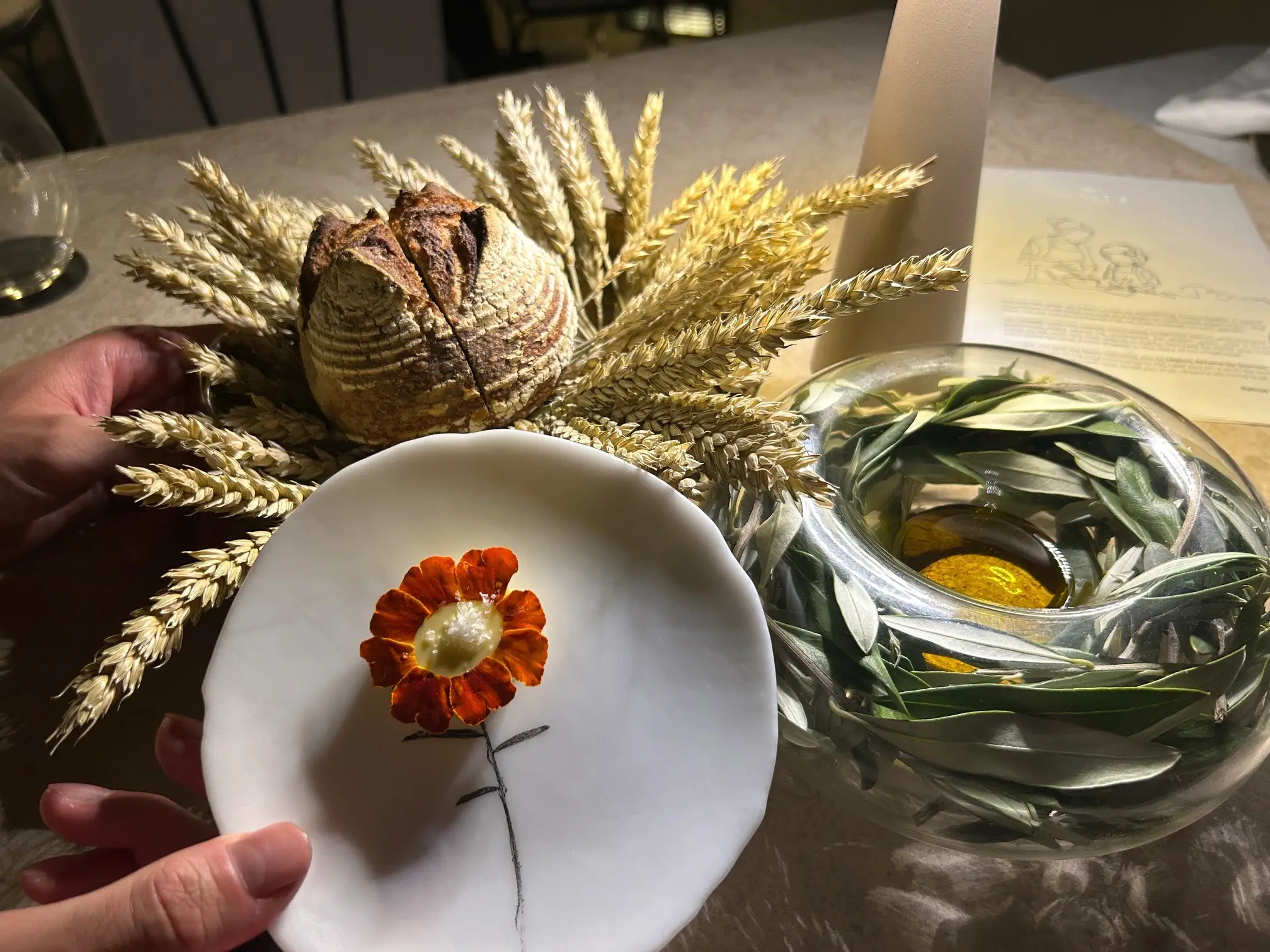 Makris Athens bread course