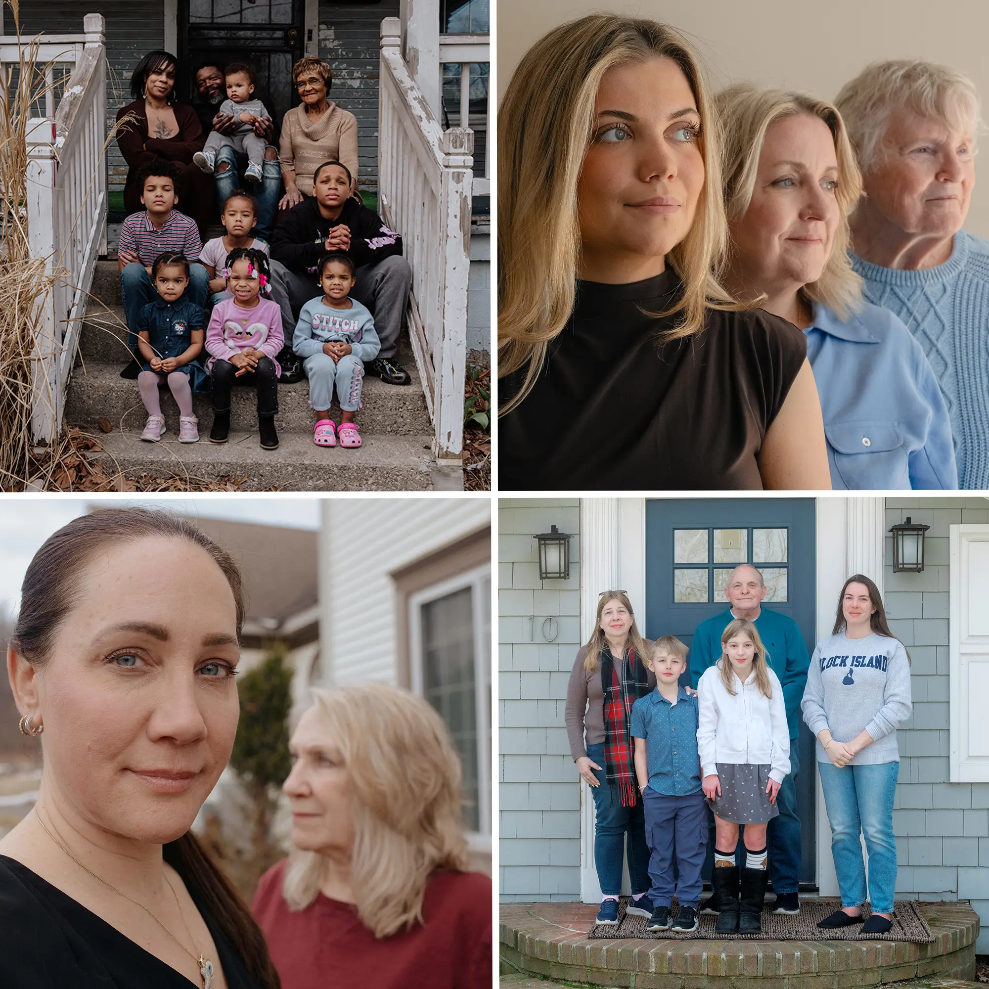 Multigenerational collage