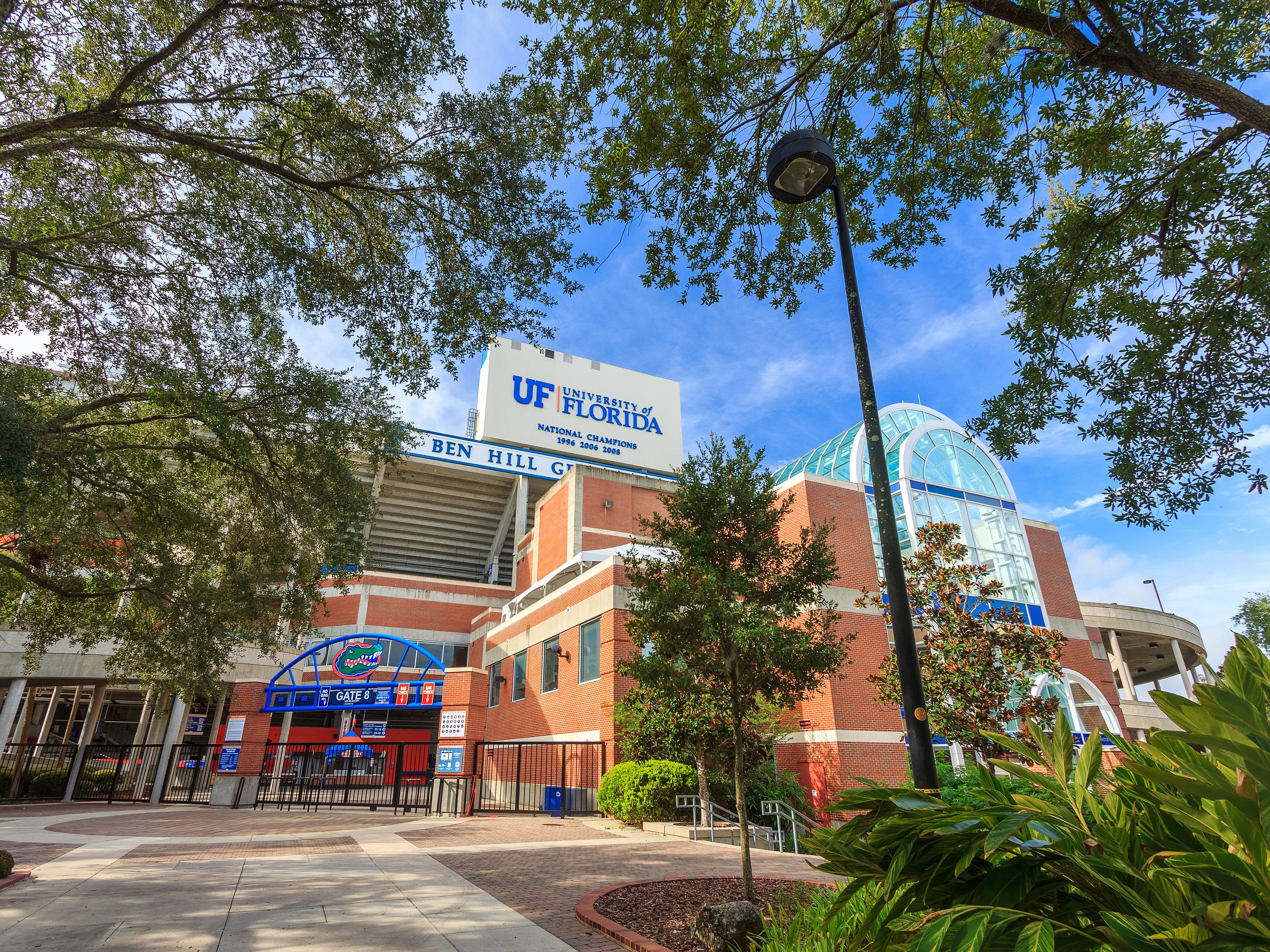 GAINESVILLE, FL, USA - SEPTEMBER 12: Ben Hill Griffin Stadium 