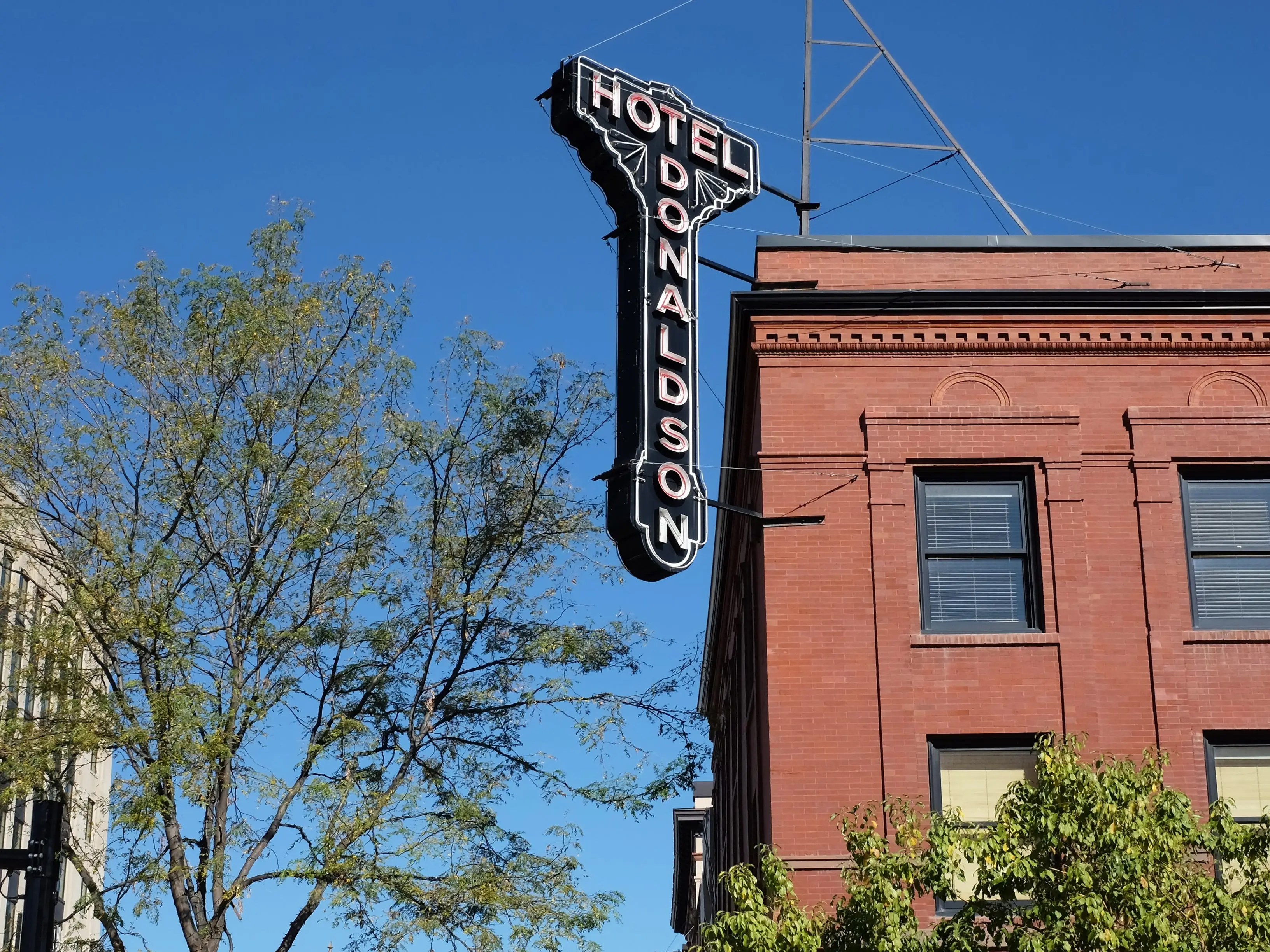 Hotel Donaldson in North Dakota.