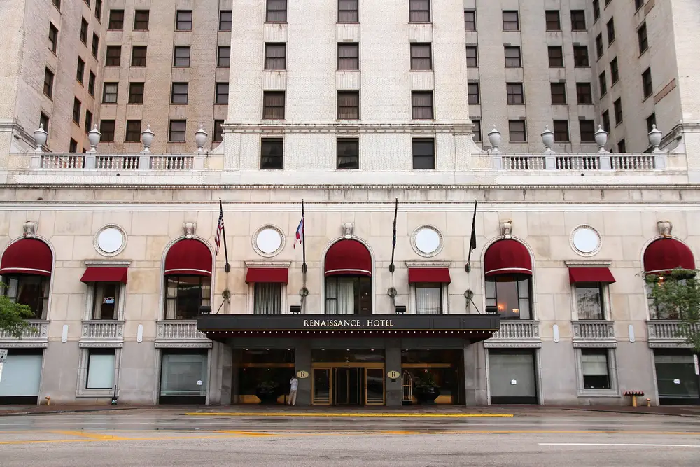 The Renaissance Cleveland Hotel.