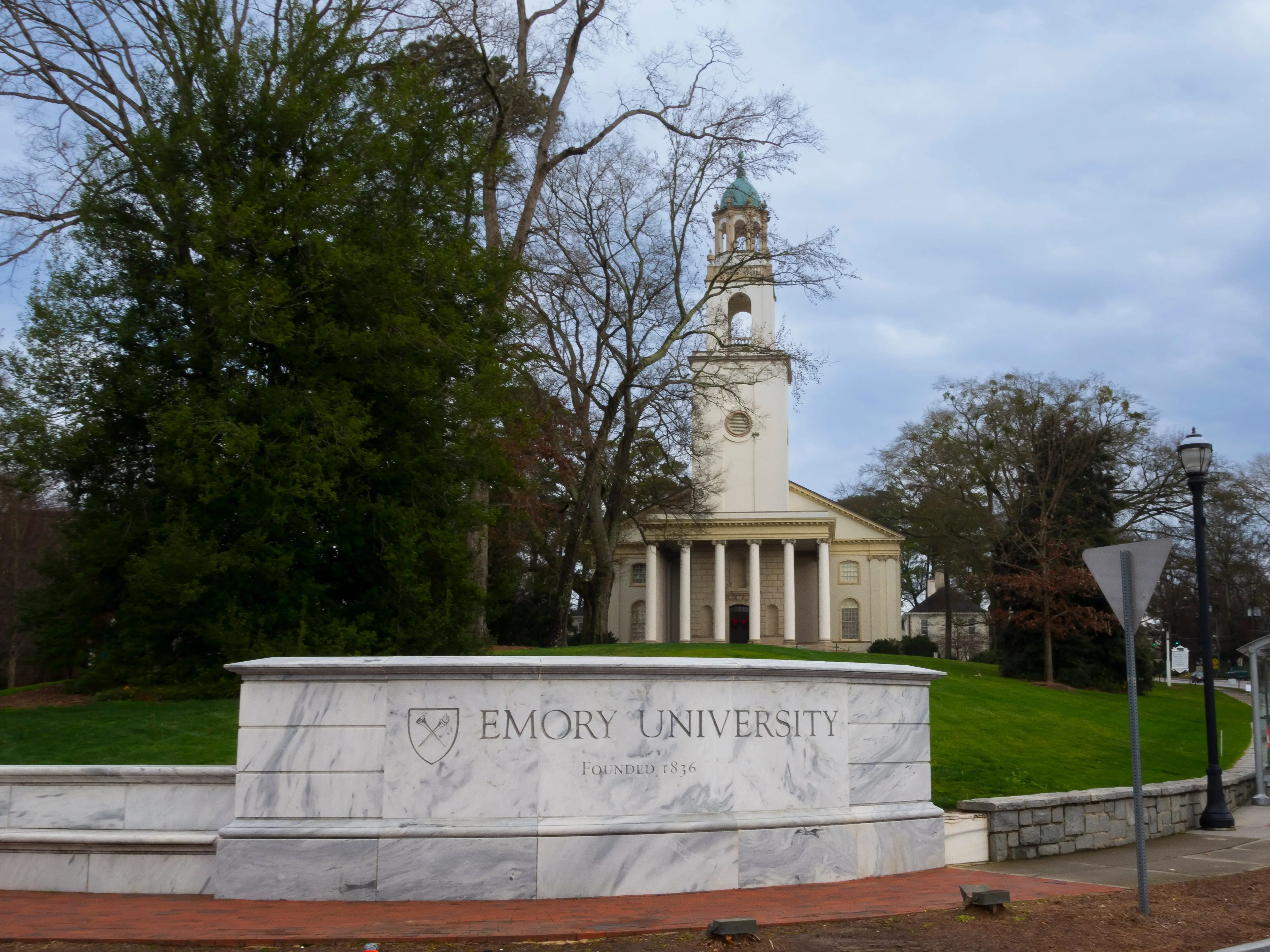 December 29, 2021 - Atlanta, Georgia, USA: Emory University is a private research university in Atlanta, Georgia, US.