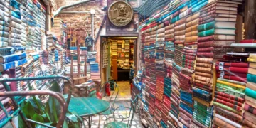 Inside 14 of the most unique bookstores around the world, from boats to bank vaults
