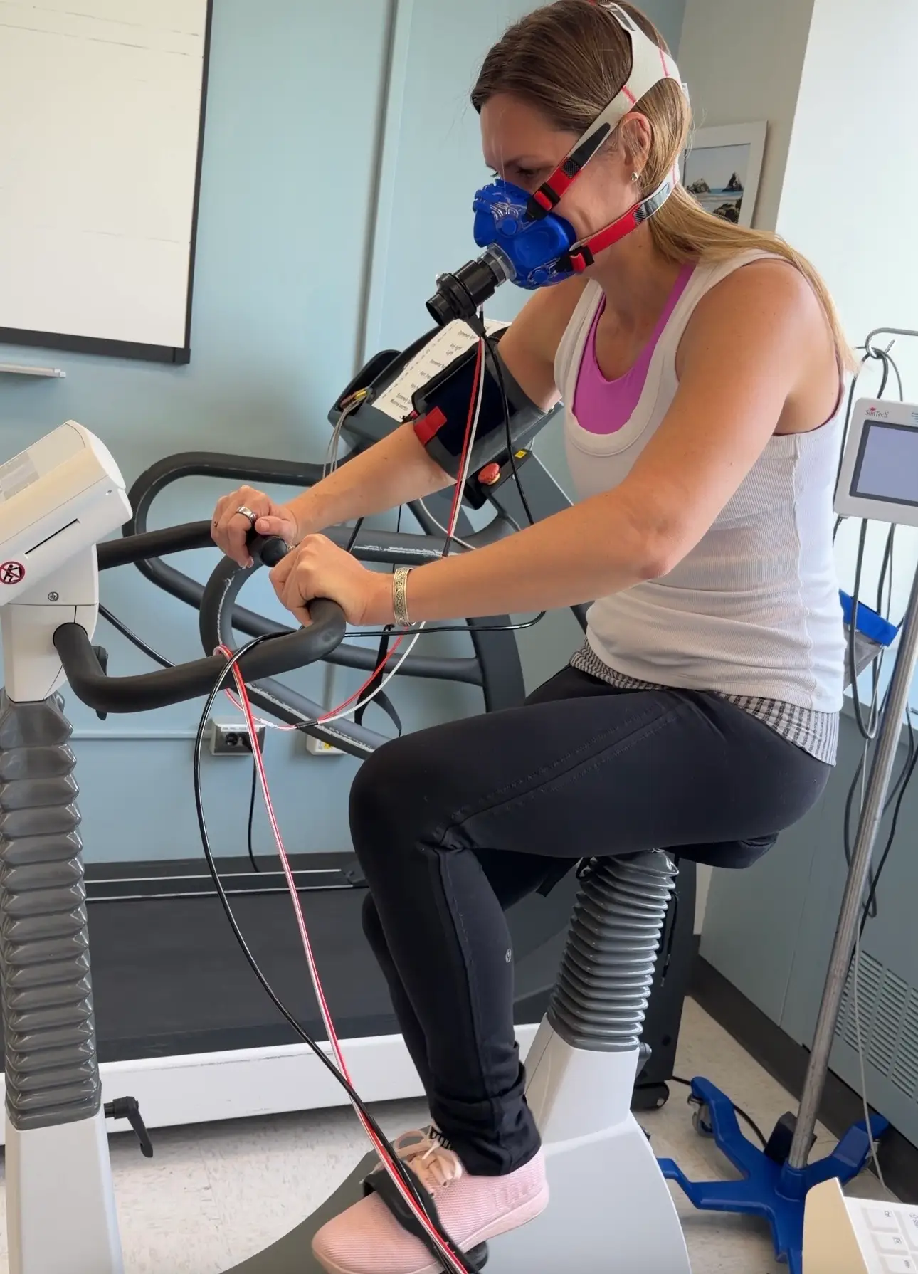 lab vo2 max mask test