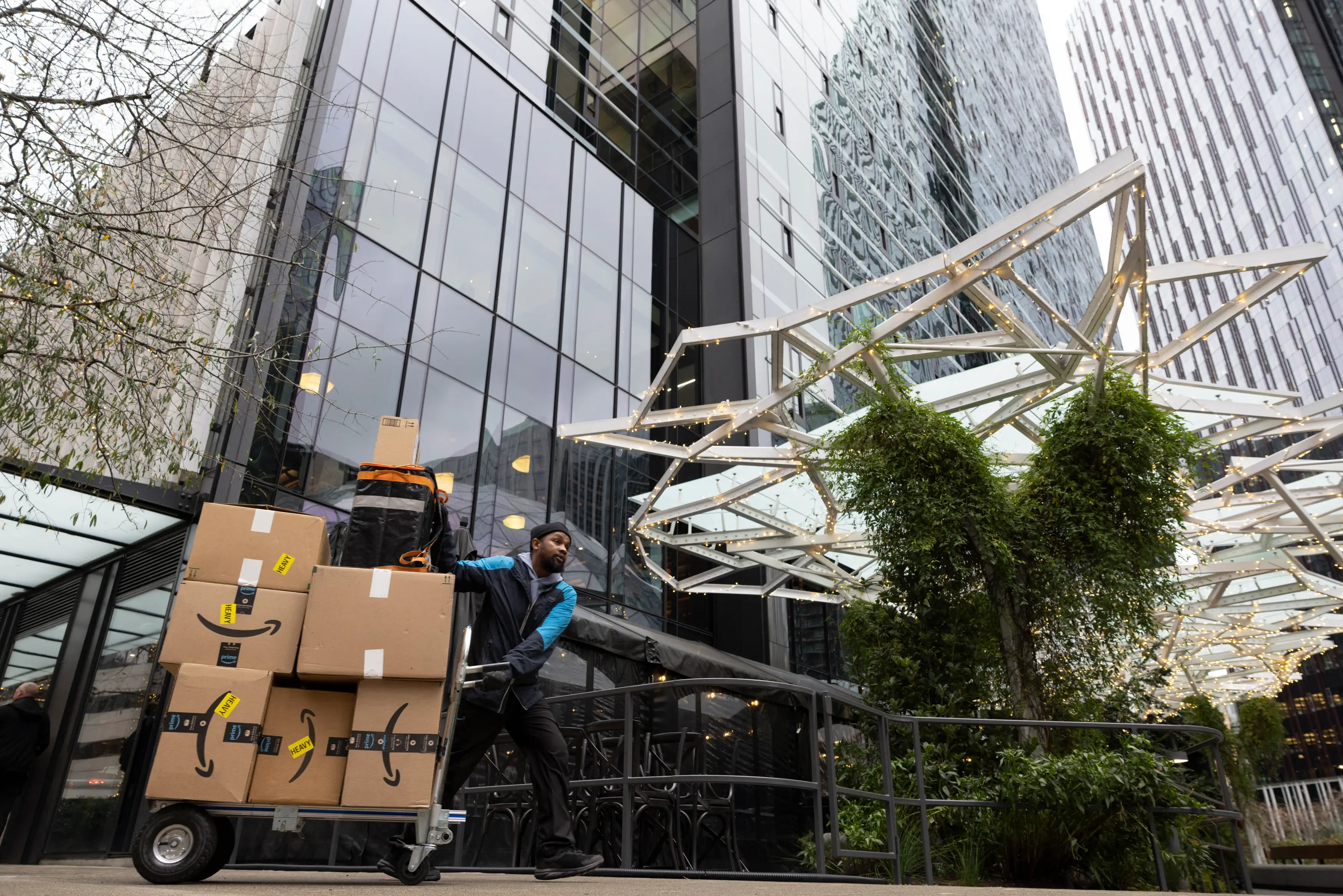 Amazon headquarters in Seattle