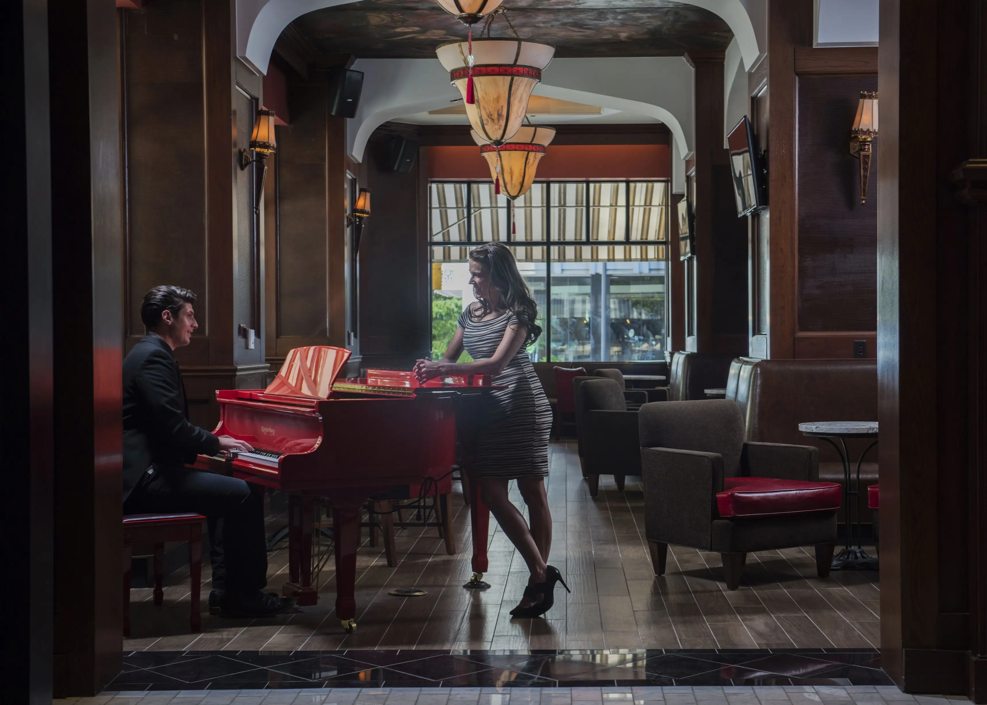 The Skirvin Hilton.