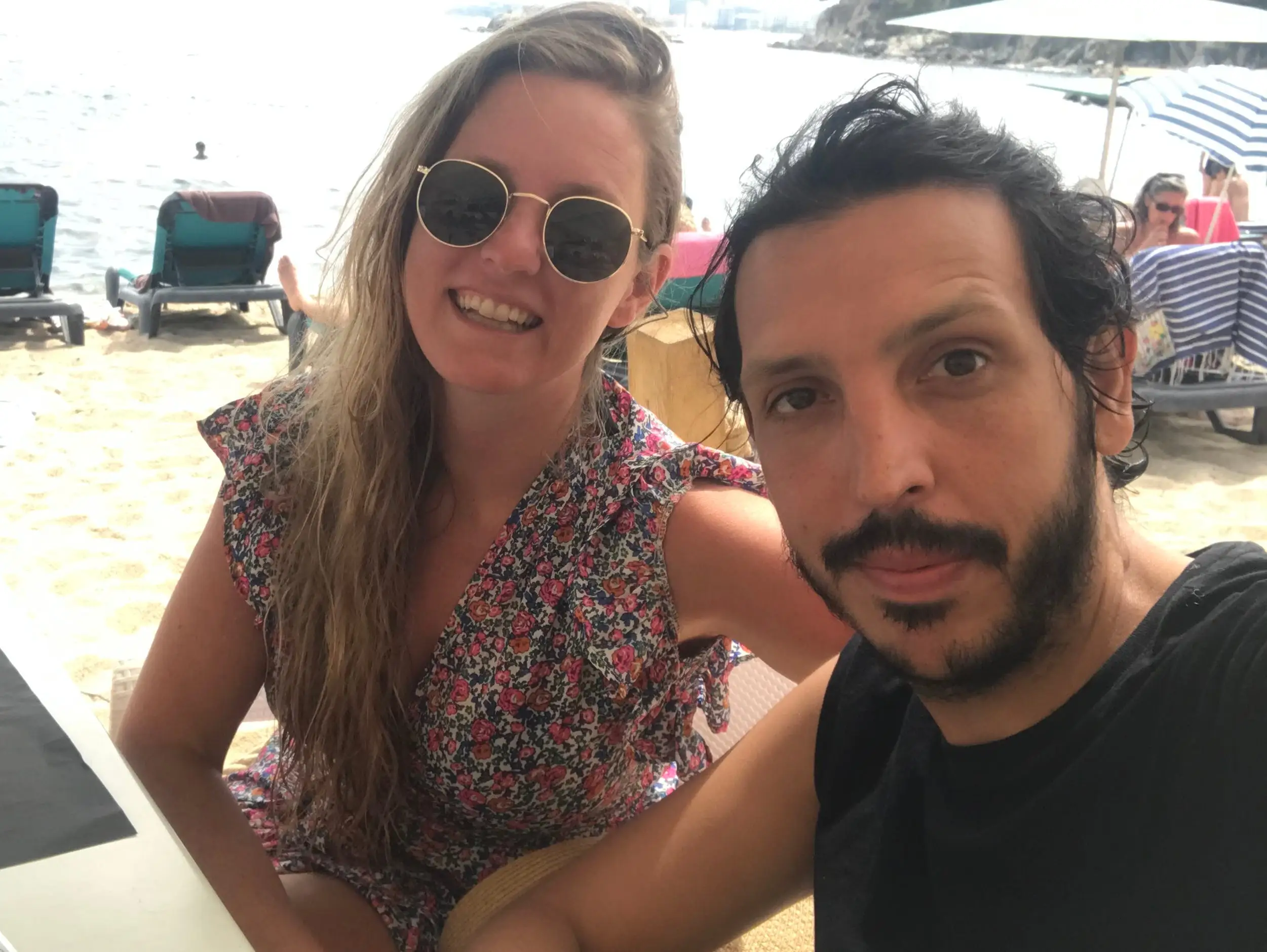 Author Jordan Mautner and husband