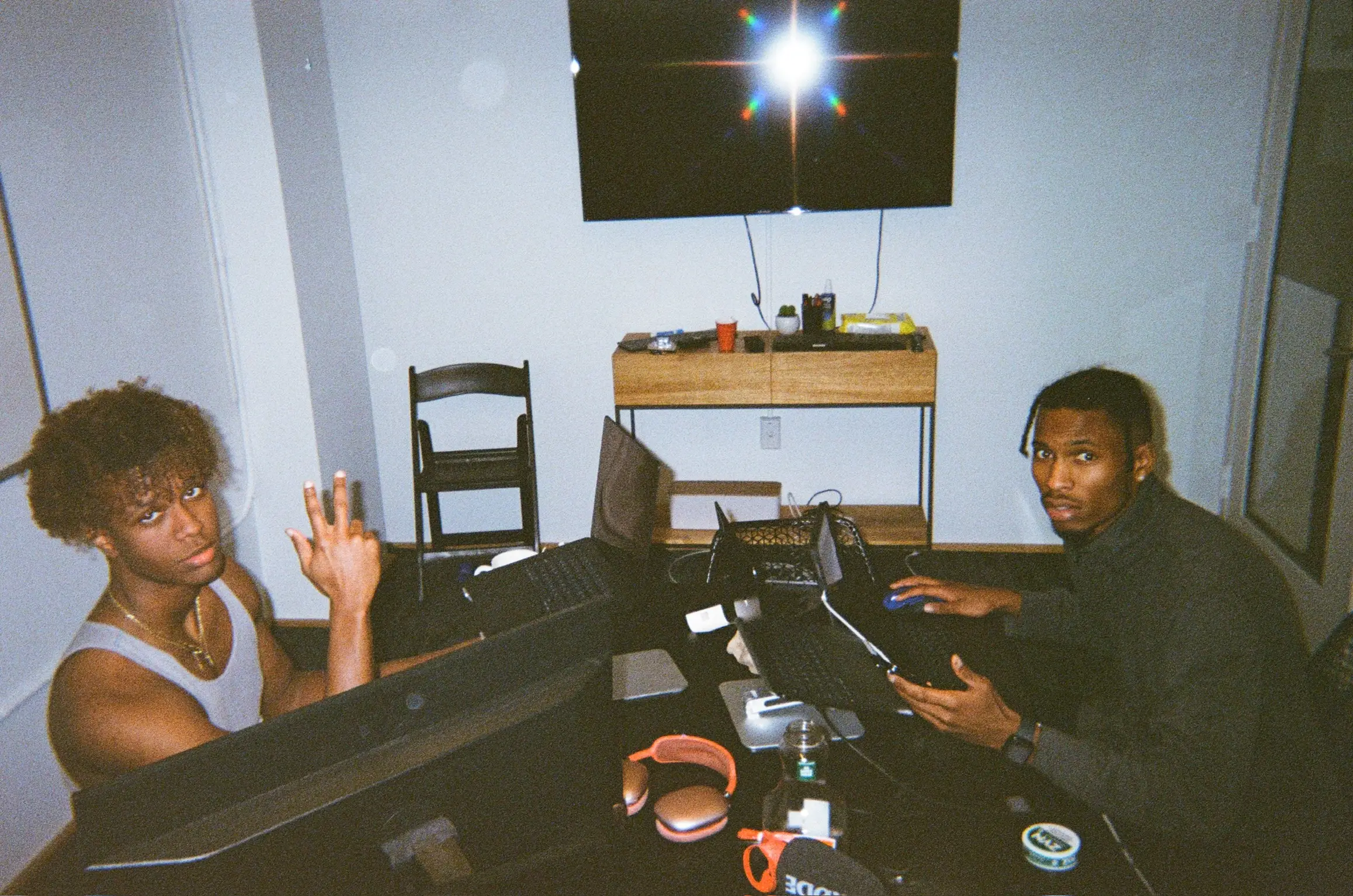 Nathaneo Johnson and Sean Hargrow