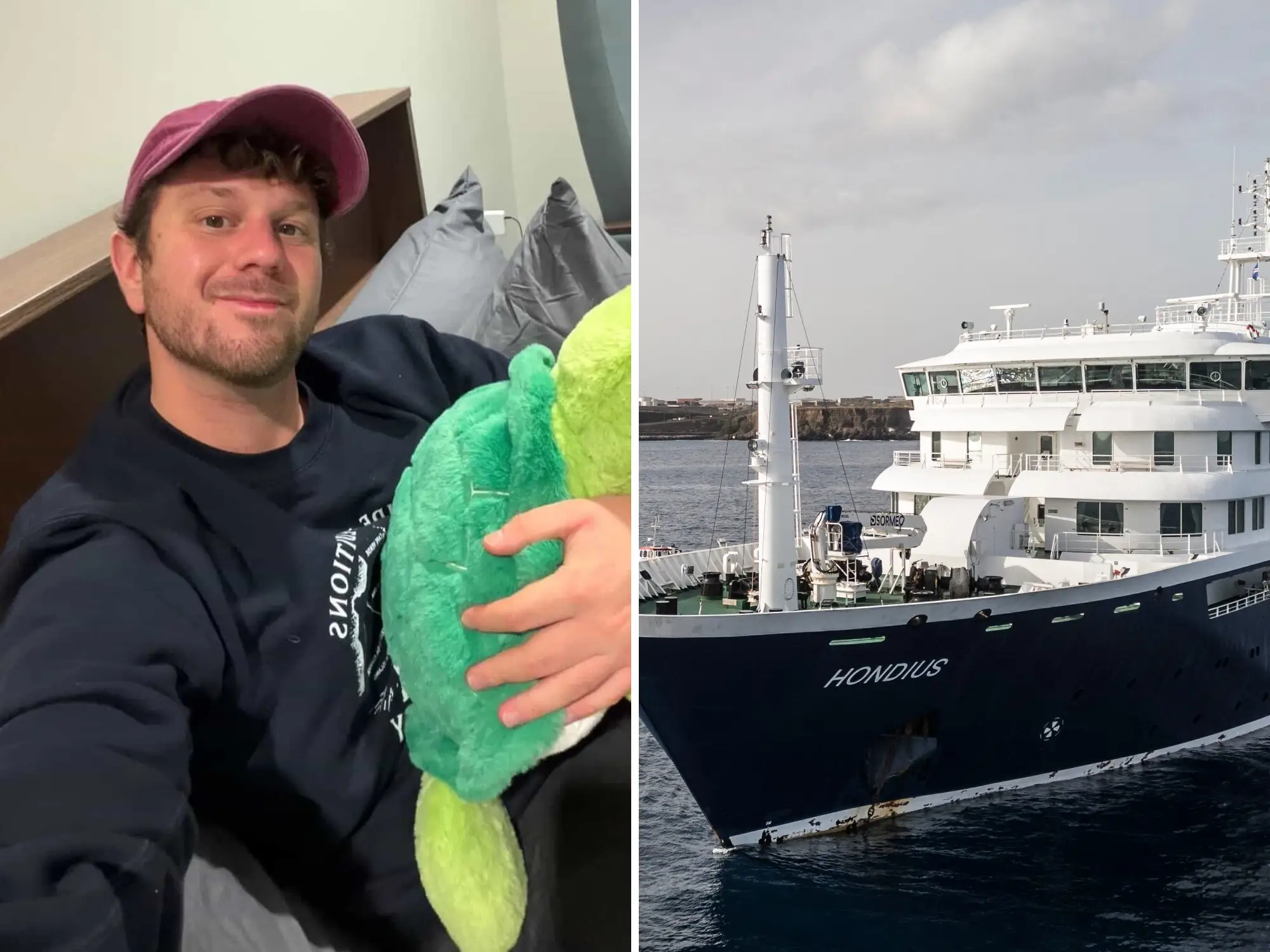 Travel influencer Jake Rosmarin has been posting about life in quarantine after a hantavirus outbreak on the M/V Hondius Ship.