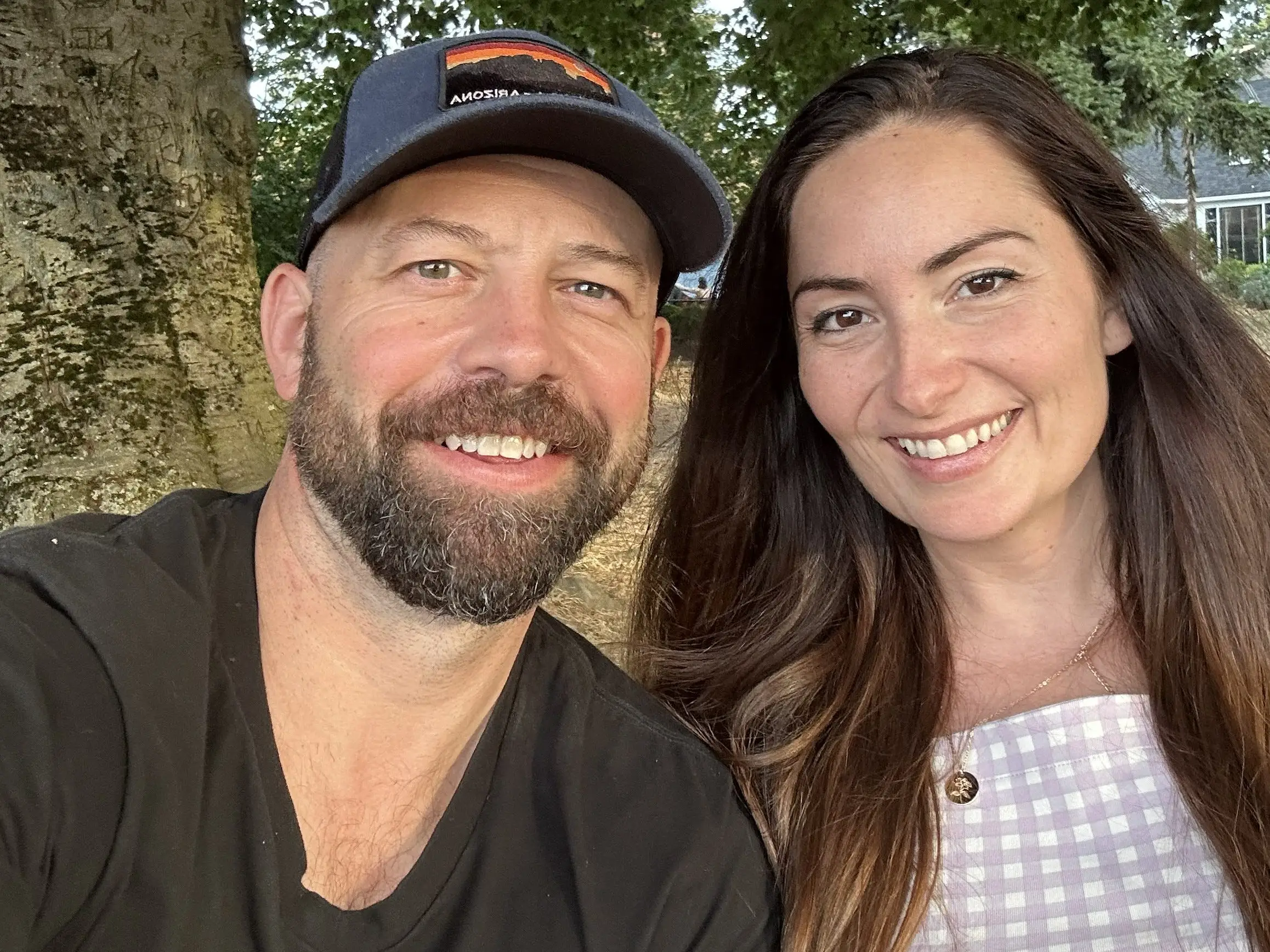 Camilla Richardson and her husband