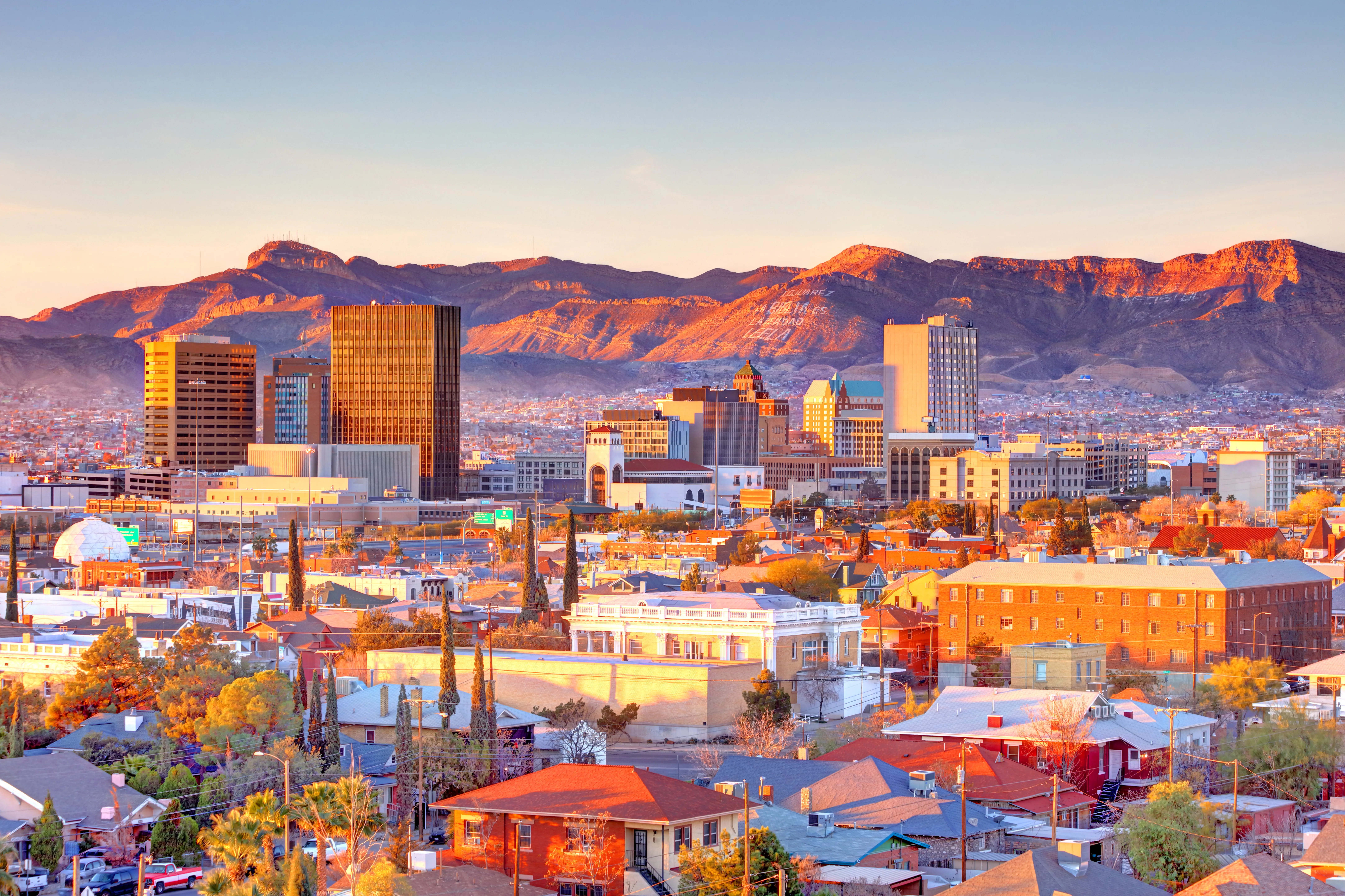 An overview of the city of El Paso, Texas.