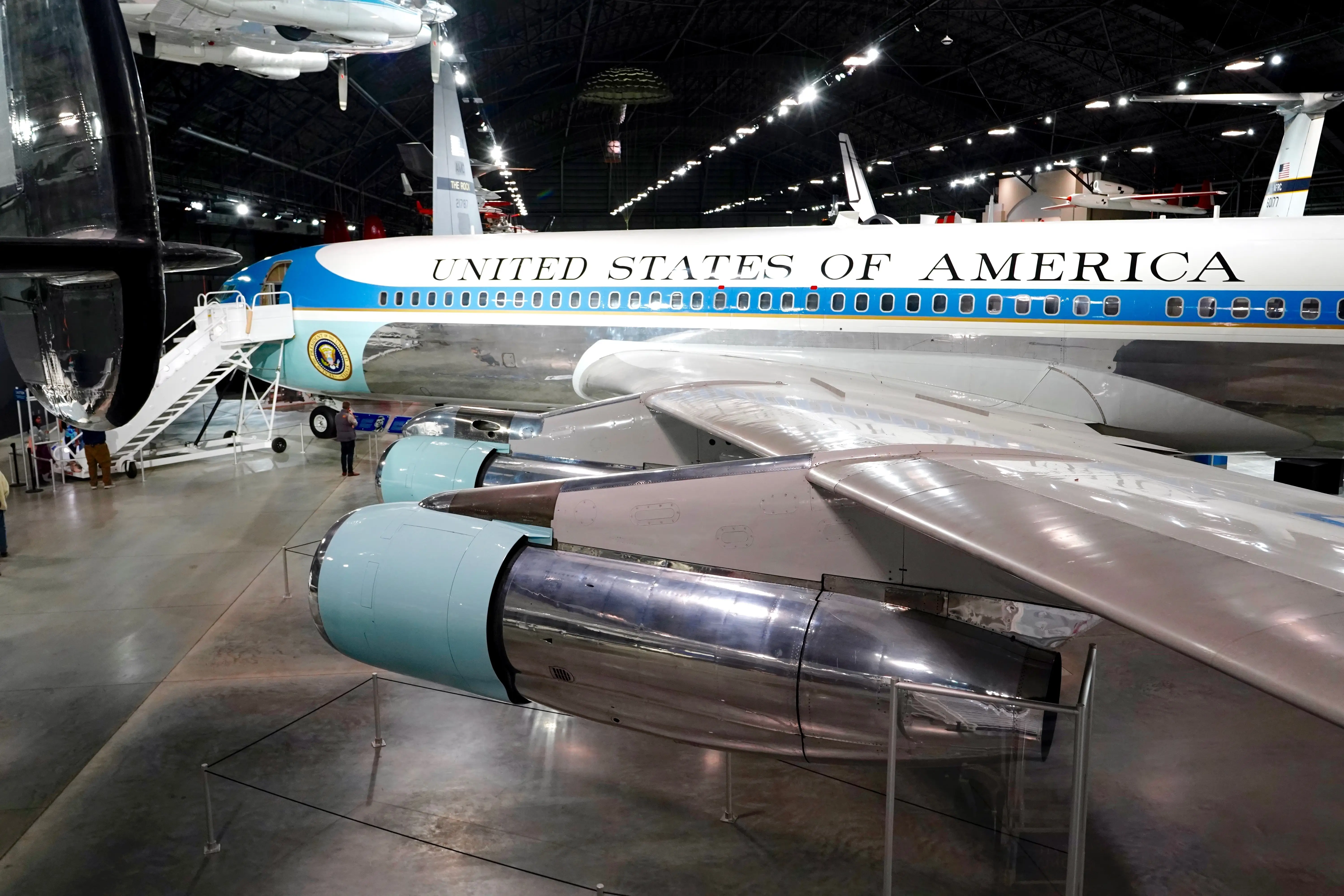 SAM 26000, an old Air Force One plane.