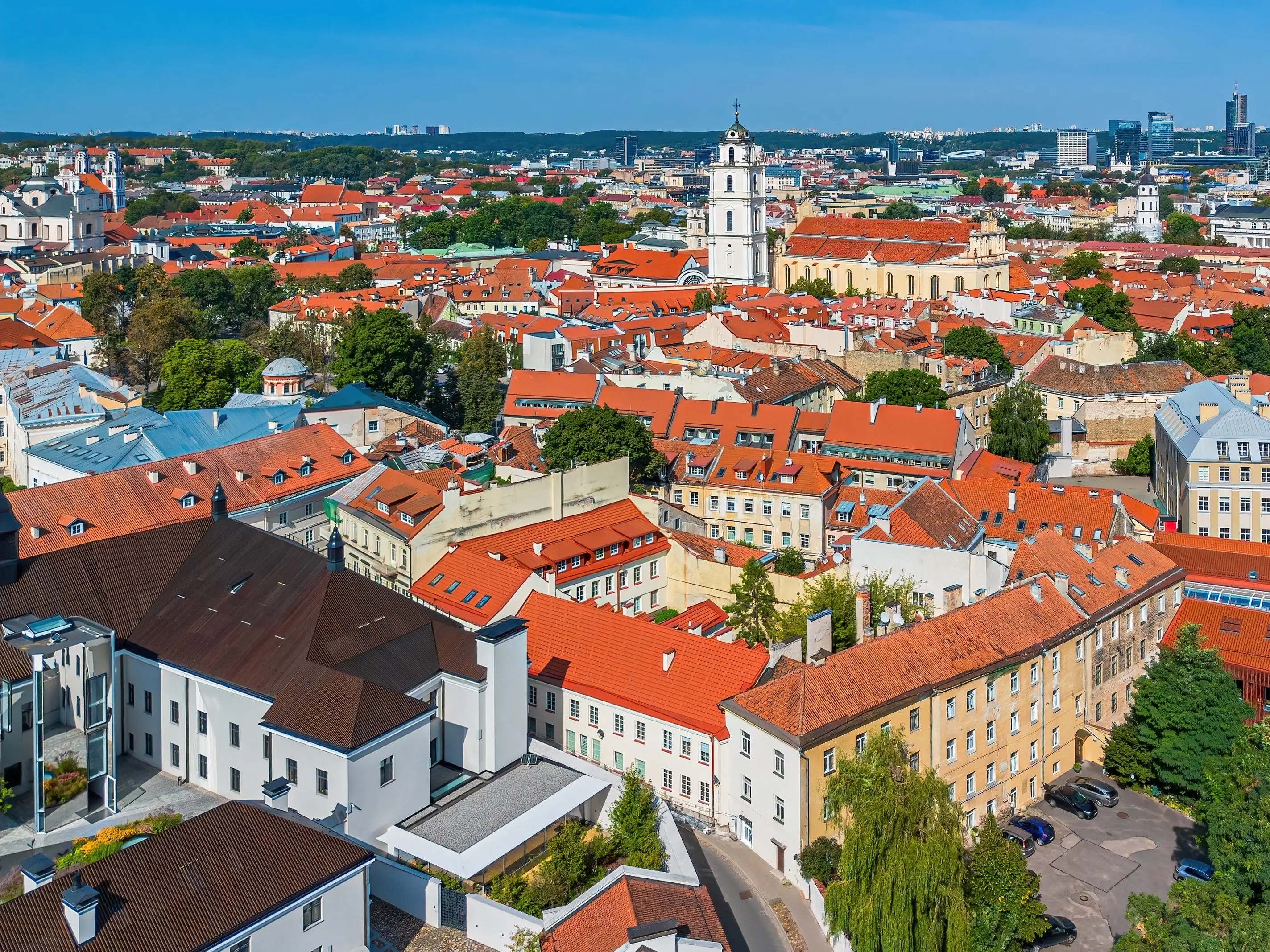 Church of St. John's in Vilnius, Lithuania.