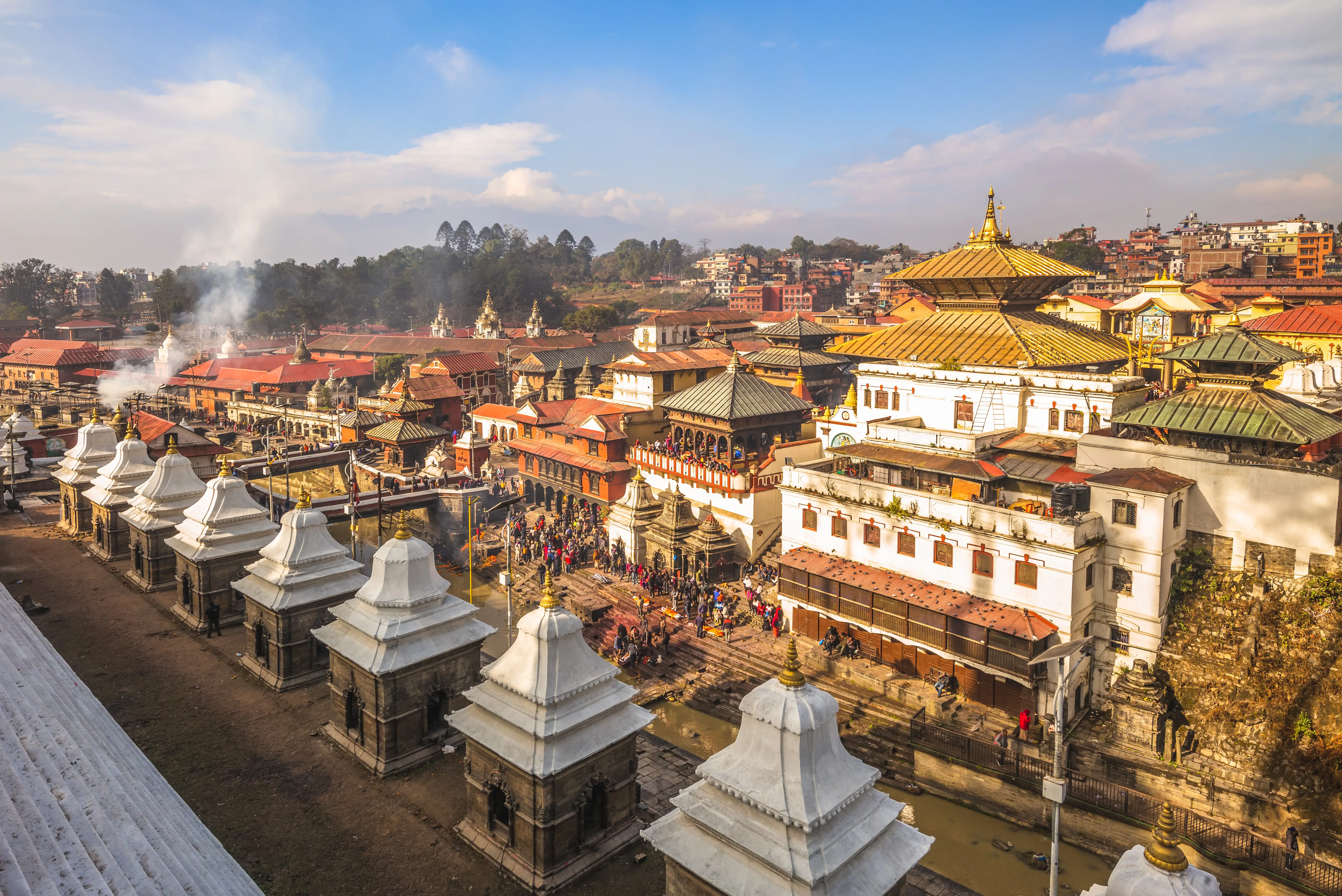 Temple in Kathmandu, Nepal.