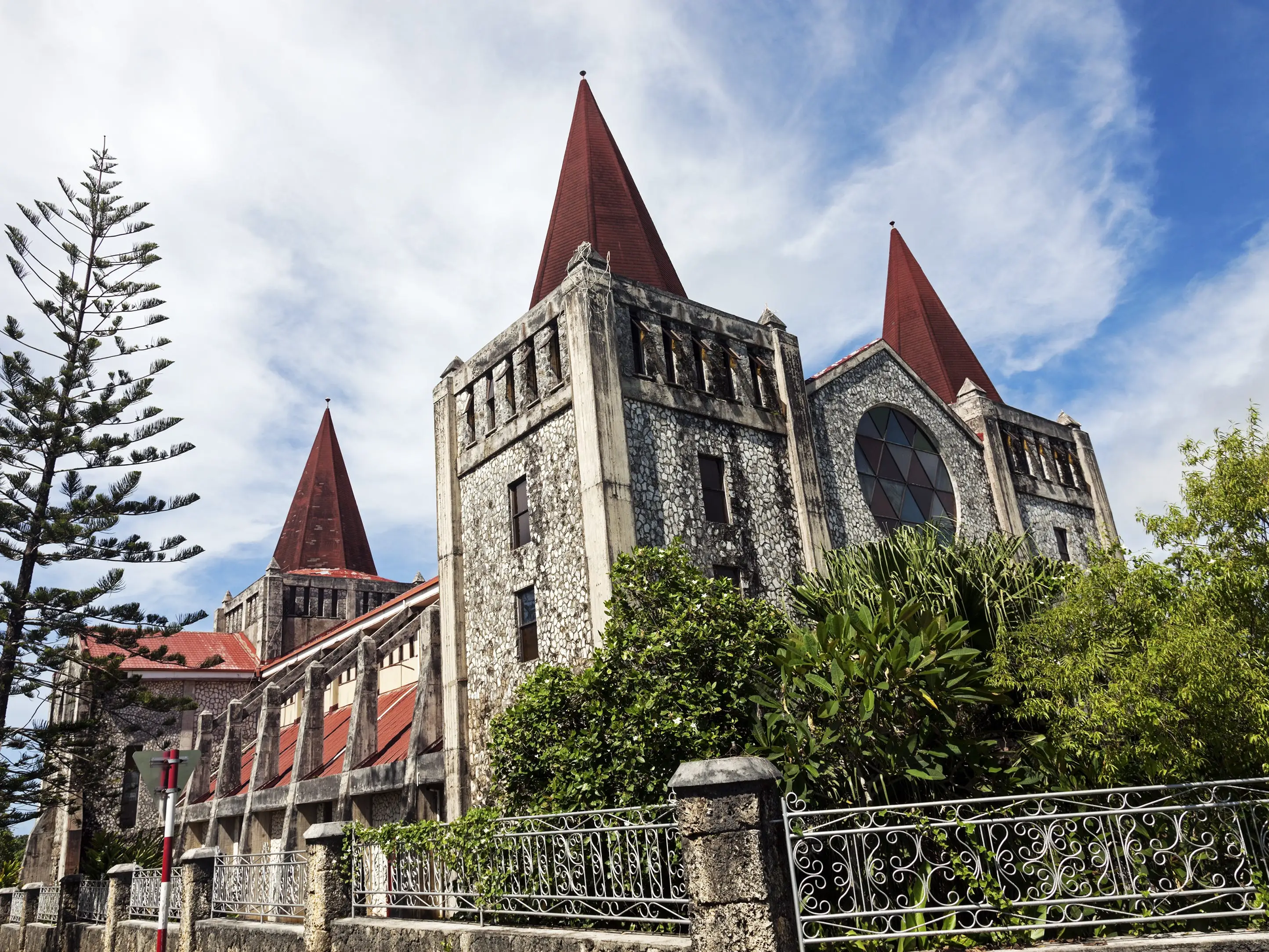 Cathedral in Nuku'Alofa, Tonga.