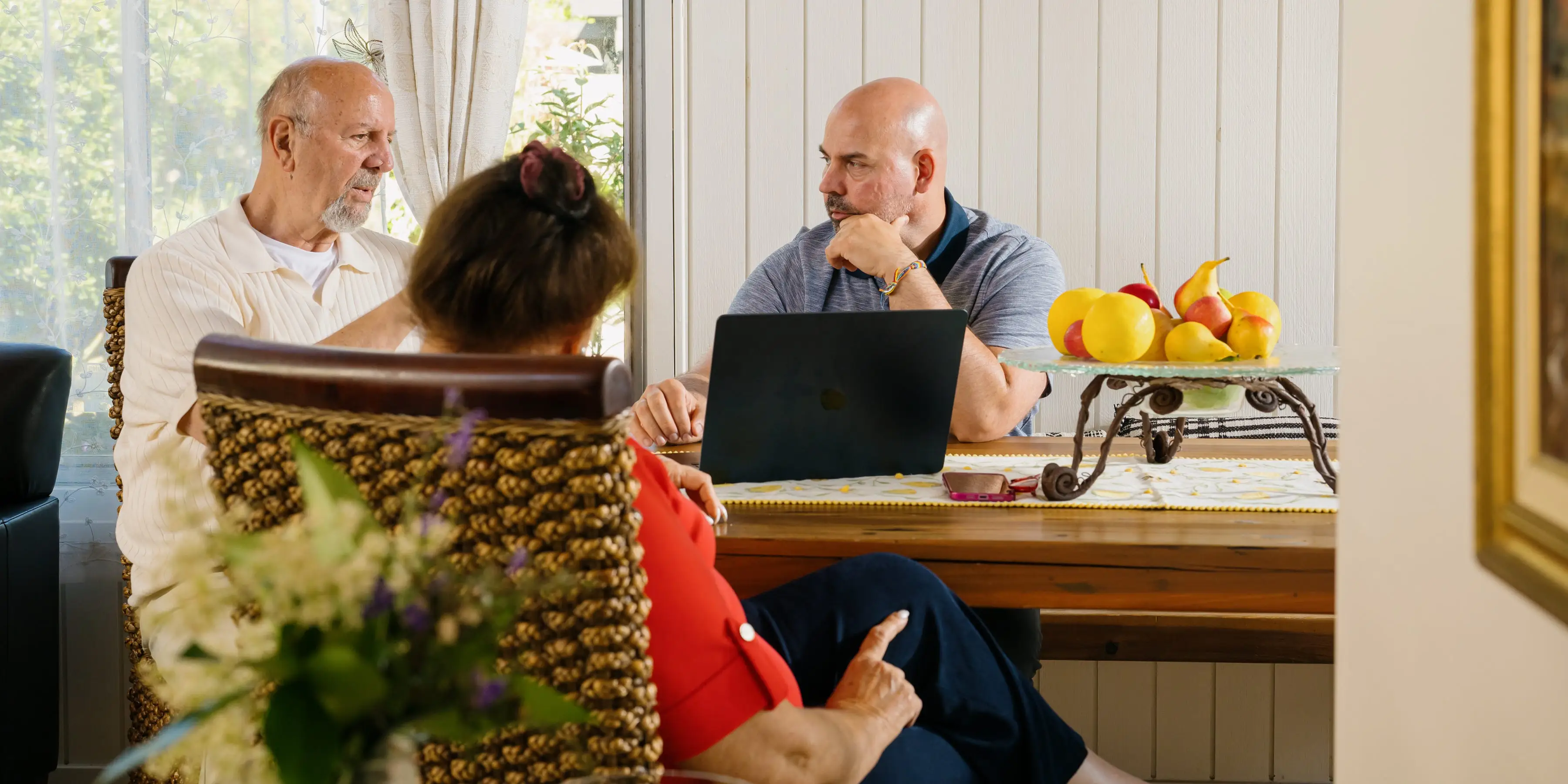 Srdjan Stakic with his parents