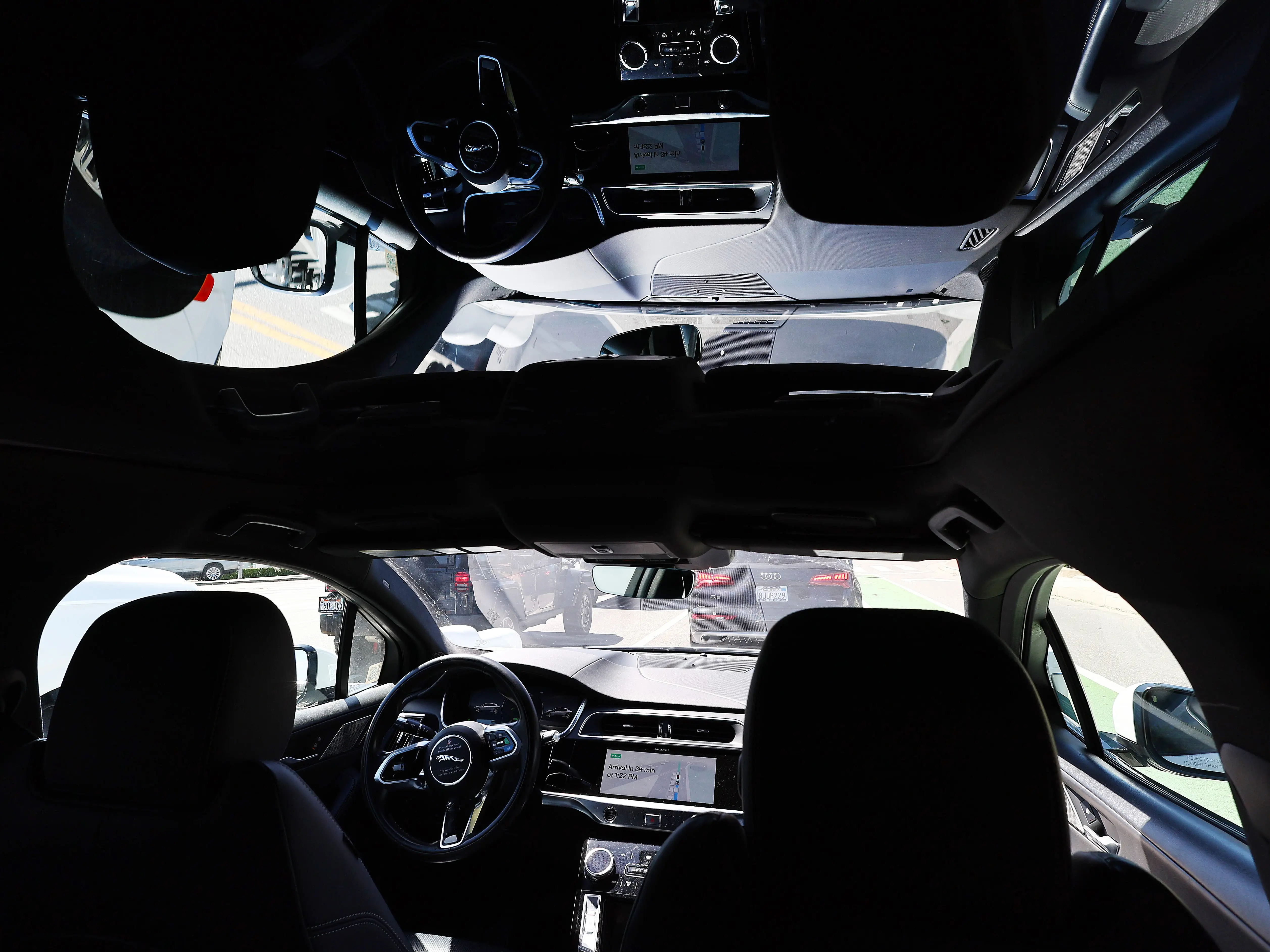 Waymo cabin