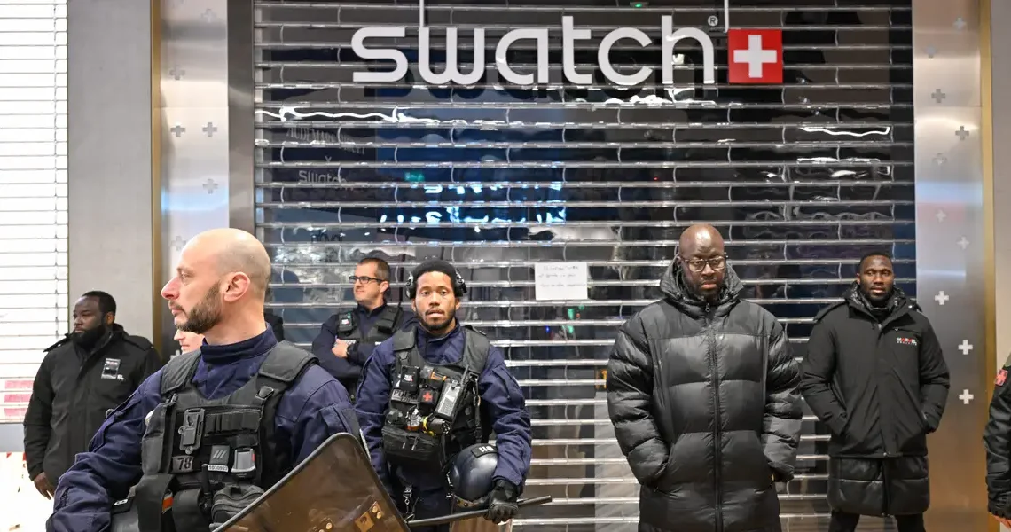 Mayhem breaks out at Swatch stores as fans rush to nab its Audemars Piguet pocket watch collab