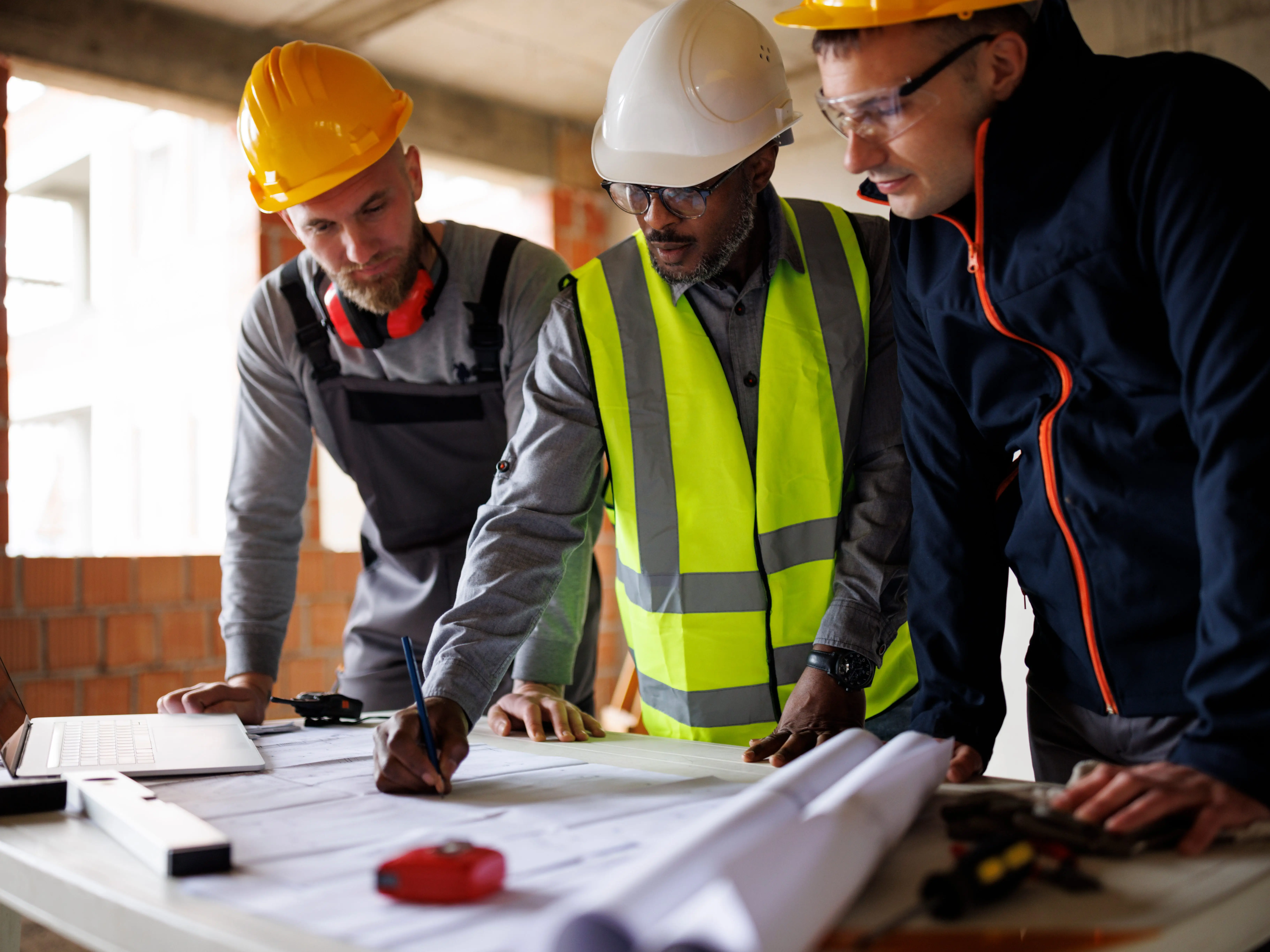Construction workers