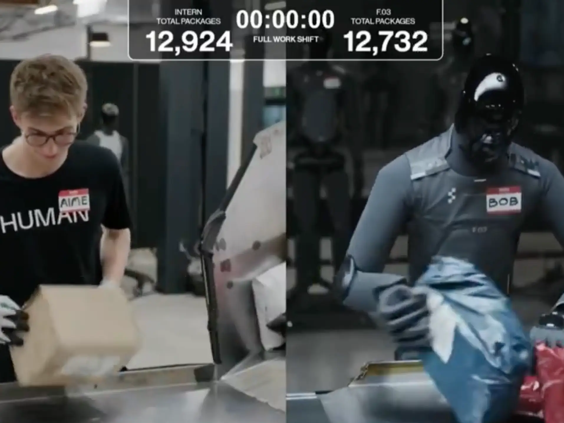 Figure AI intern vs. humanoid