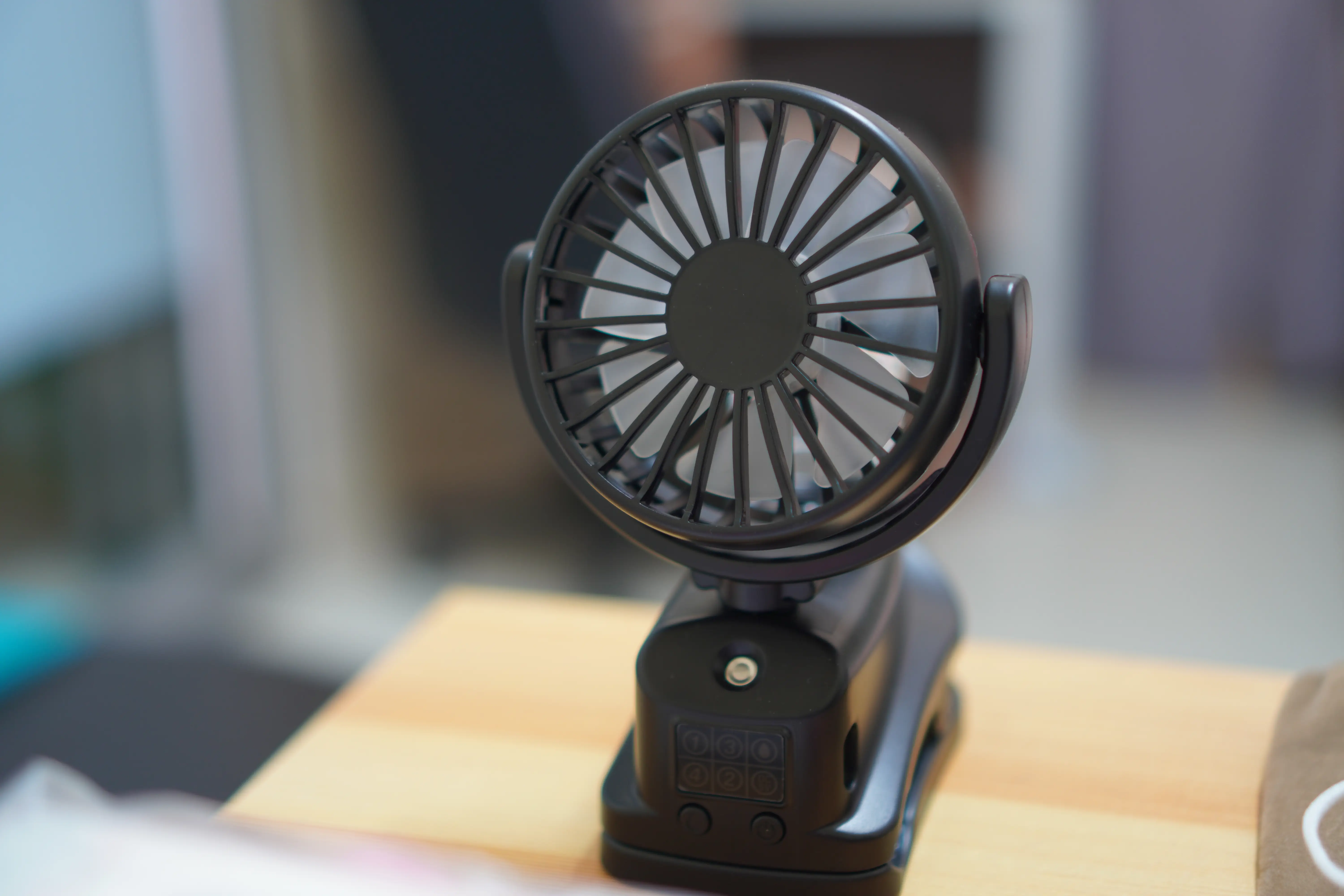 small black fan