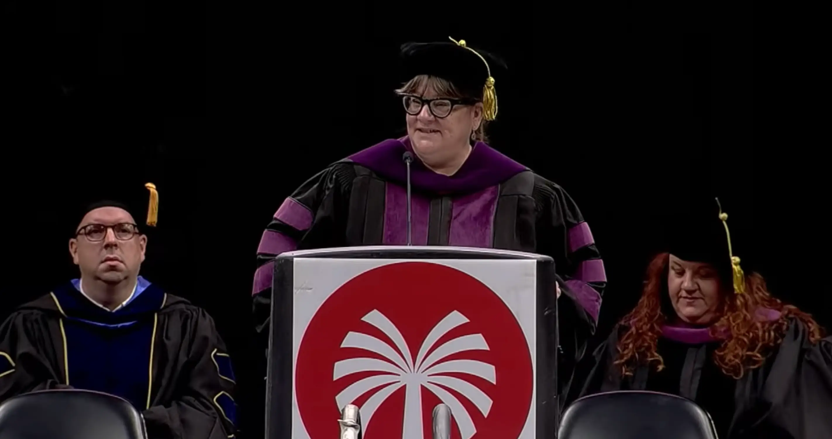 The Glendale Community College 2026 graduation ceremony is pictured.