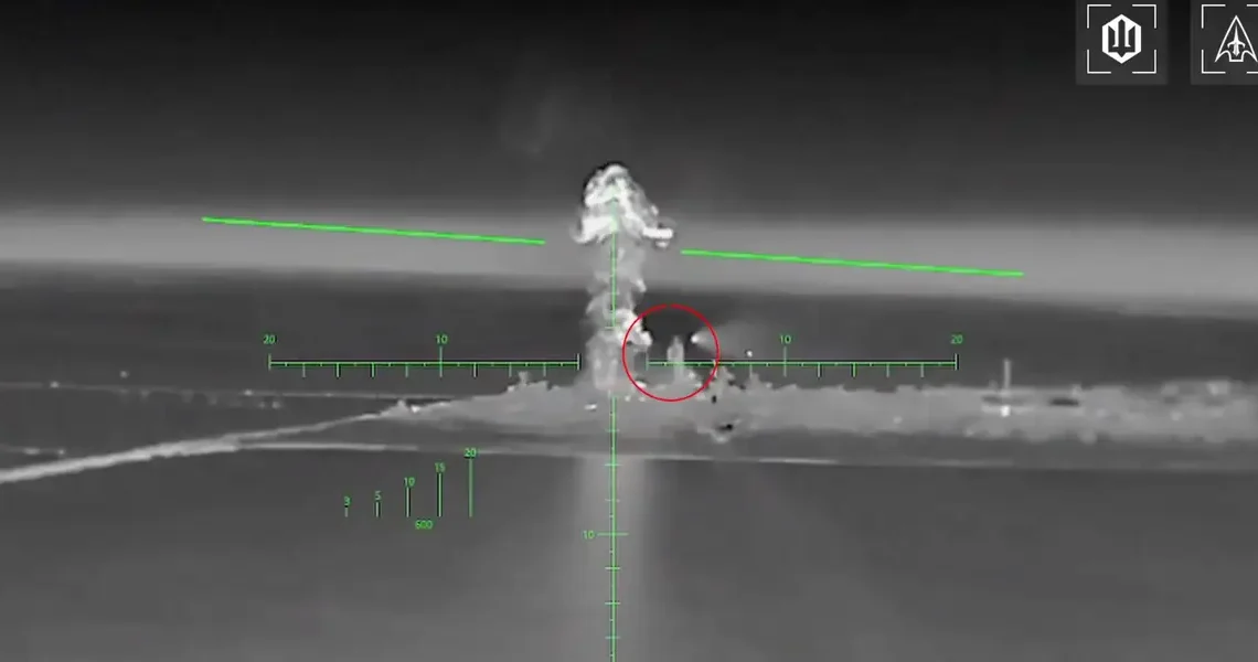 Ukrainians tricked out their long-range exploding drones to unleash rocket fire on Russian air defenses
