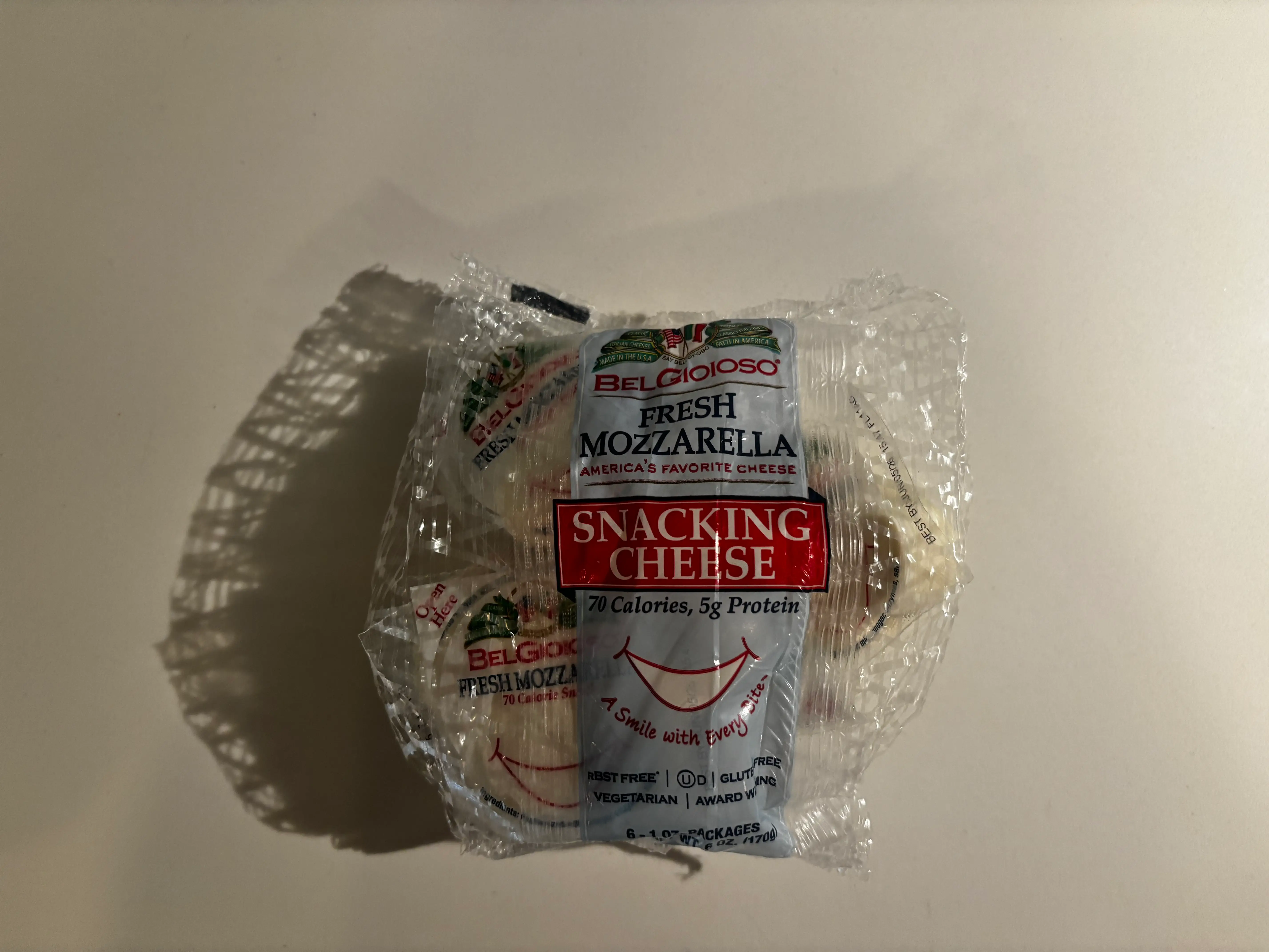 BelGioioso fresh mozzarella cheese snacking