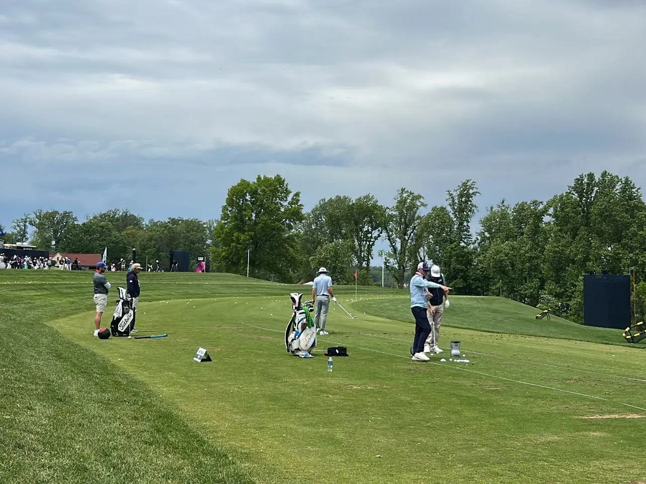 A golf course