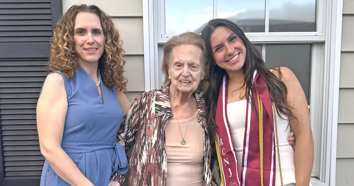 My family shares a ‘mother-daughter’ house with my grandmother. She helped raise me, and now I help take care of her.