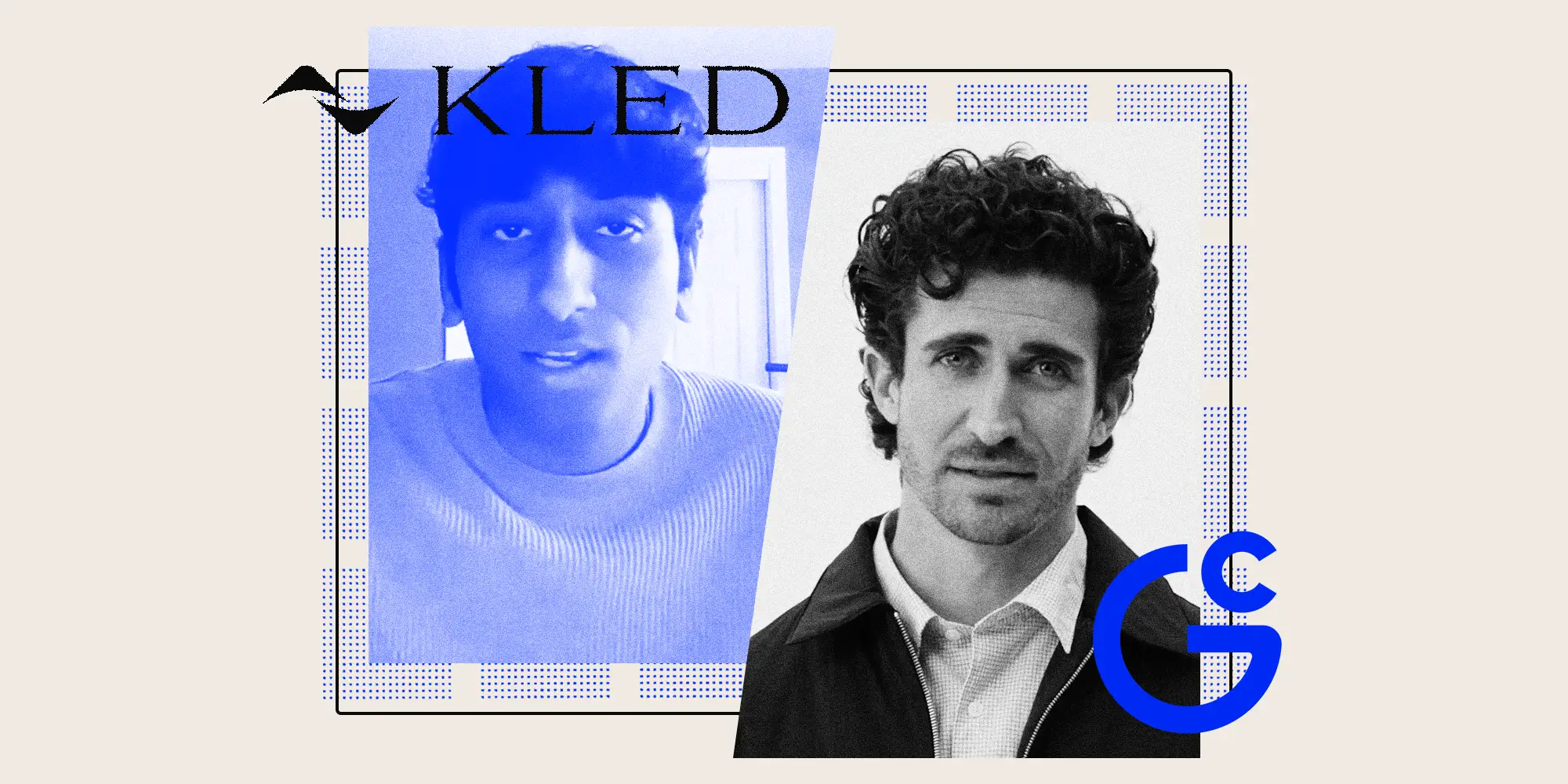 Photo collage featuring Avi Patel and Yuri Sagalov