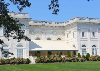See inside Marble House, Alva Vanderbilt Belmont’s 140,000-square-foot Newport mansion that appears in ‘The Gilded Age’
