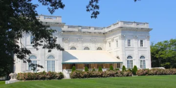 See inside Marble House, Alva Vanderbilt Belmont’s 140,000-square-foot Newport mansion that appears in ‘The Gilded Age’