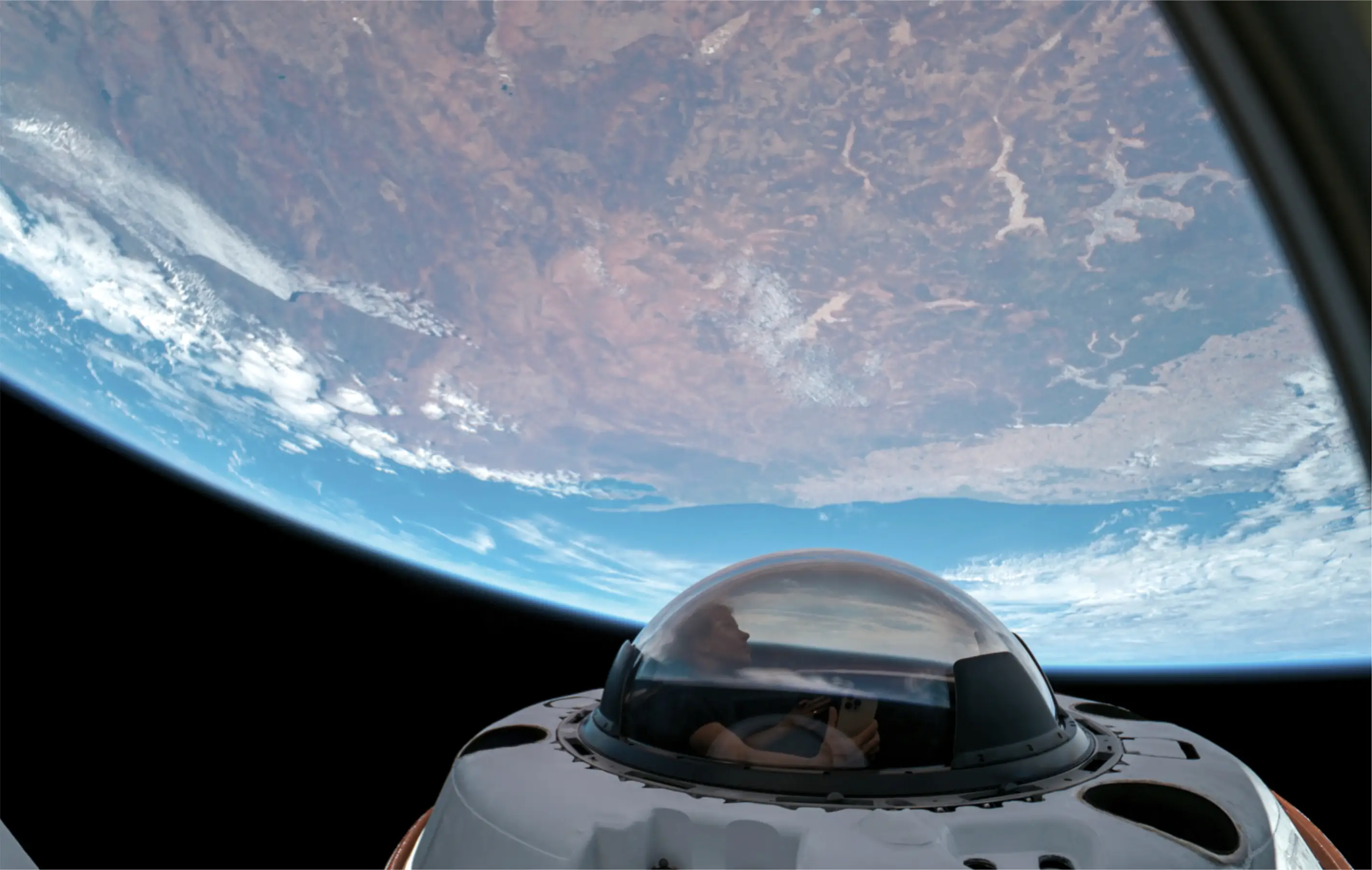 One of SpaceX's photos of space found in its S-1 pre-IPO paperwork.