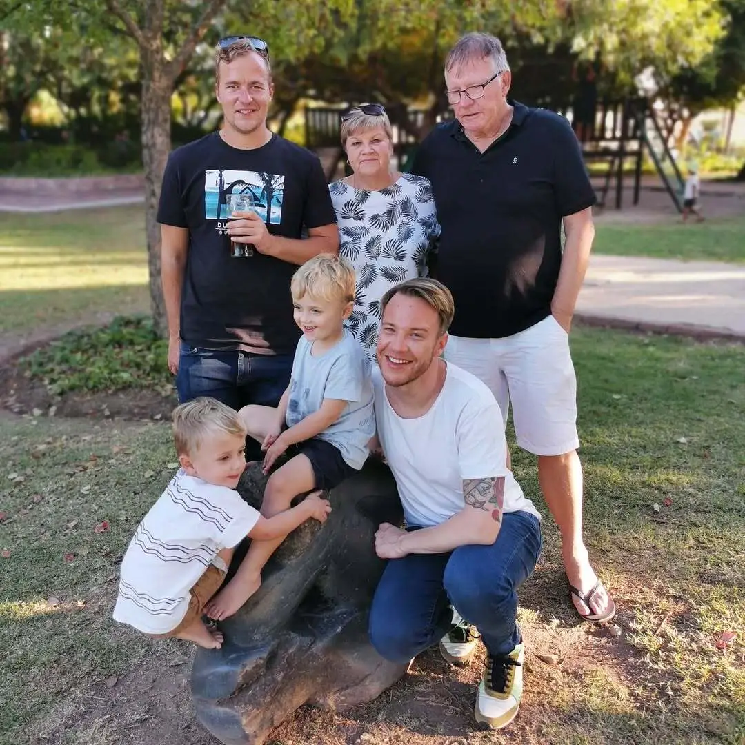 A family in South Africa.