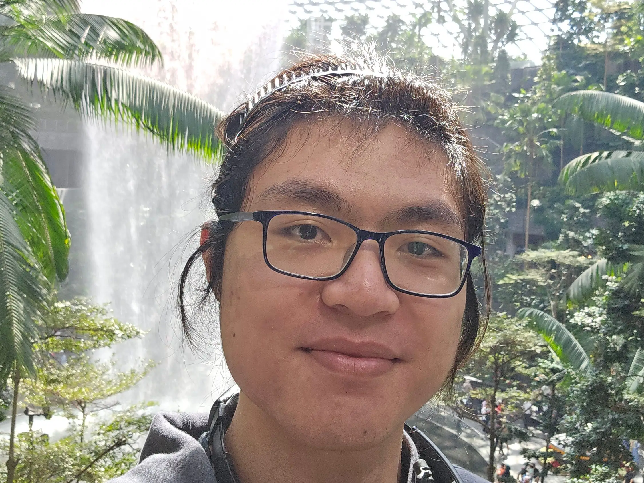 Raymond Zeng at Singapore airport
