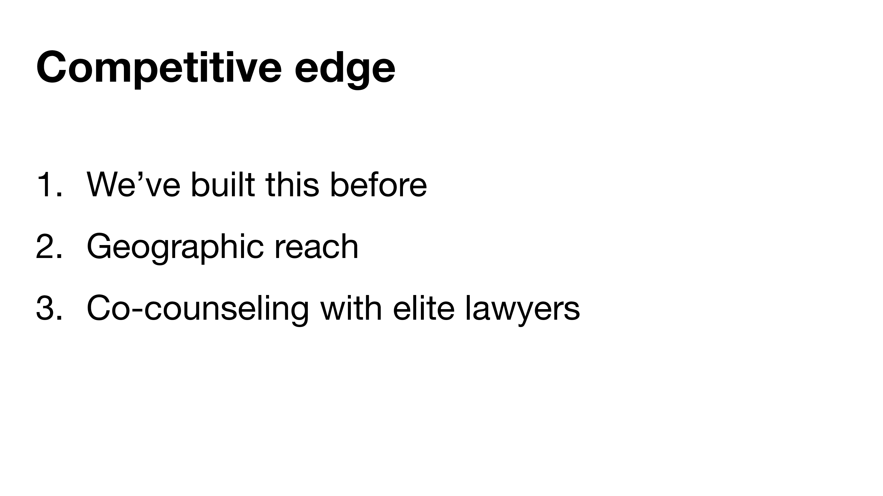 A slide from a pitch deck.