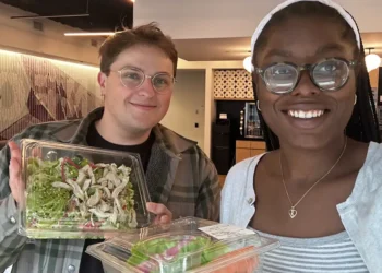 We spent $95 on lunch for 2 from Goop Kitchen. It tasted as healthy as we expected.