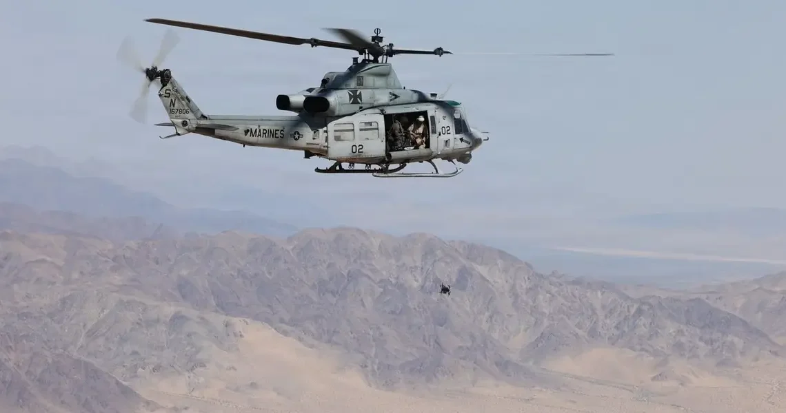 US Marines are exploring using helicopters as ‘airborne motherships’ and flying command posts for FPV drones
